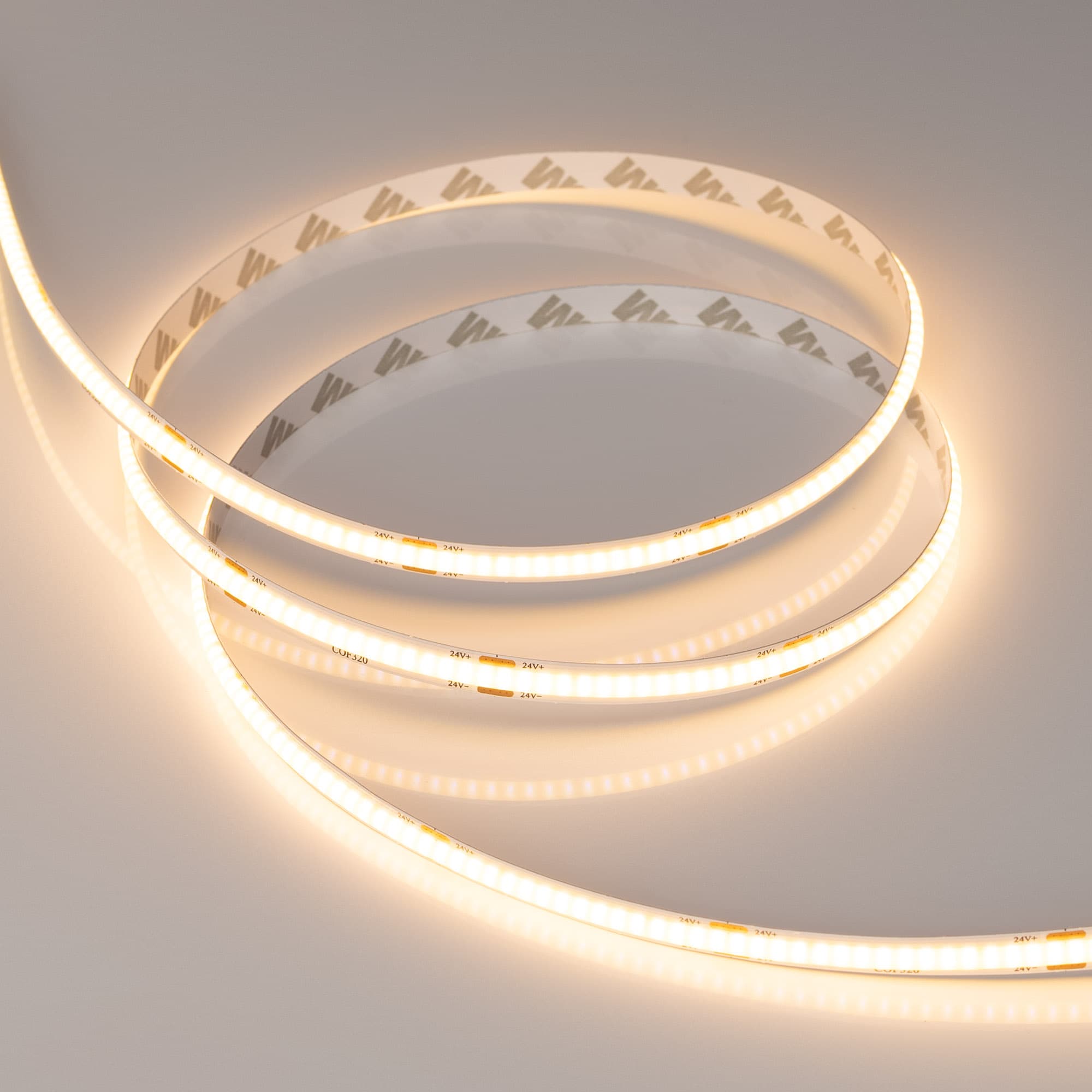 Светодиодная лента COB-X320-8mm 24V Warm2700(8 W/m, IP20, CSP, 5m) (Arlight, -) 039023 — фото 5