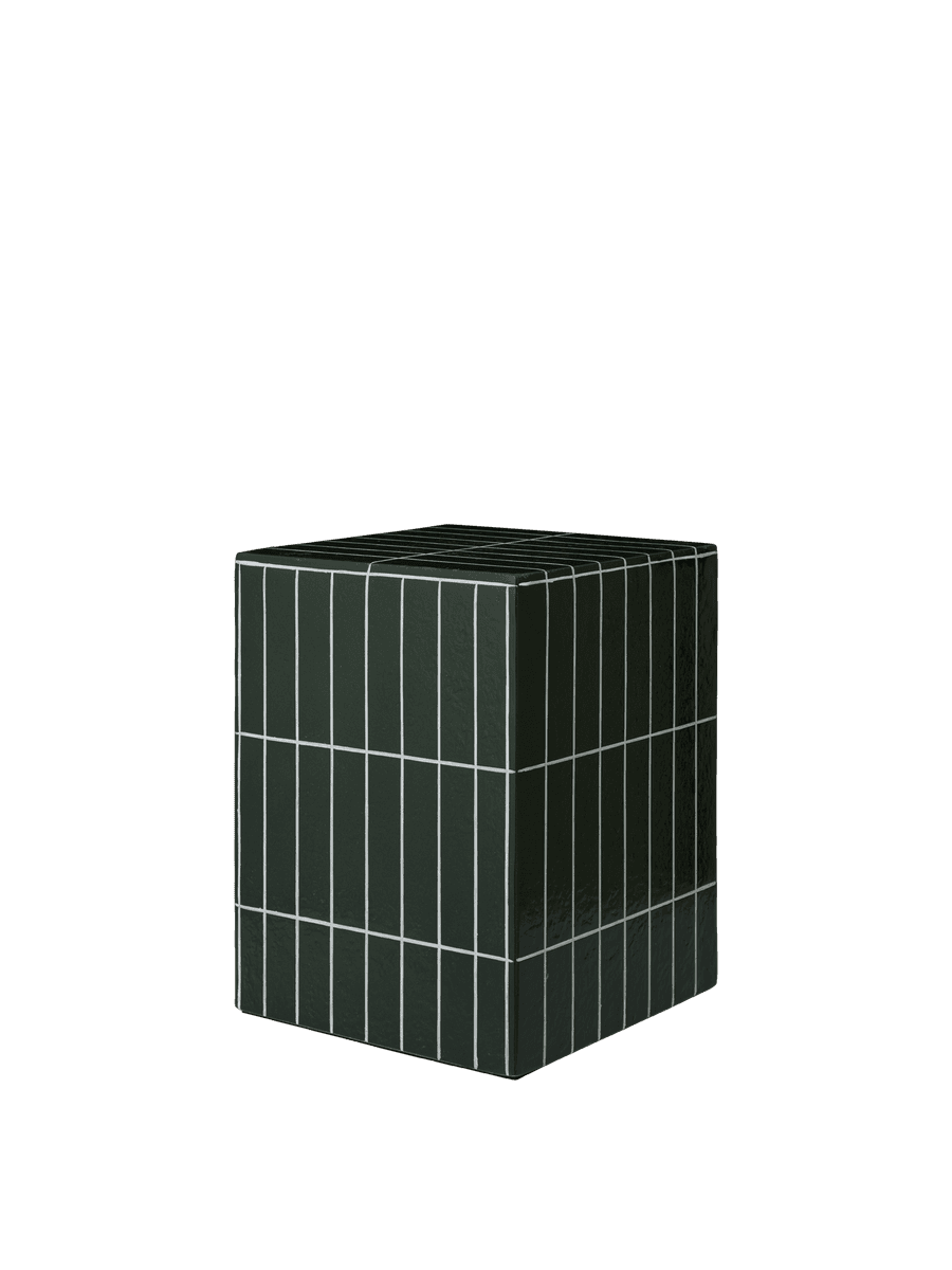 Ferm Living Pillar Side Table - Dark Green