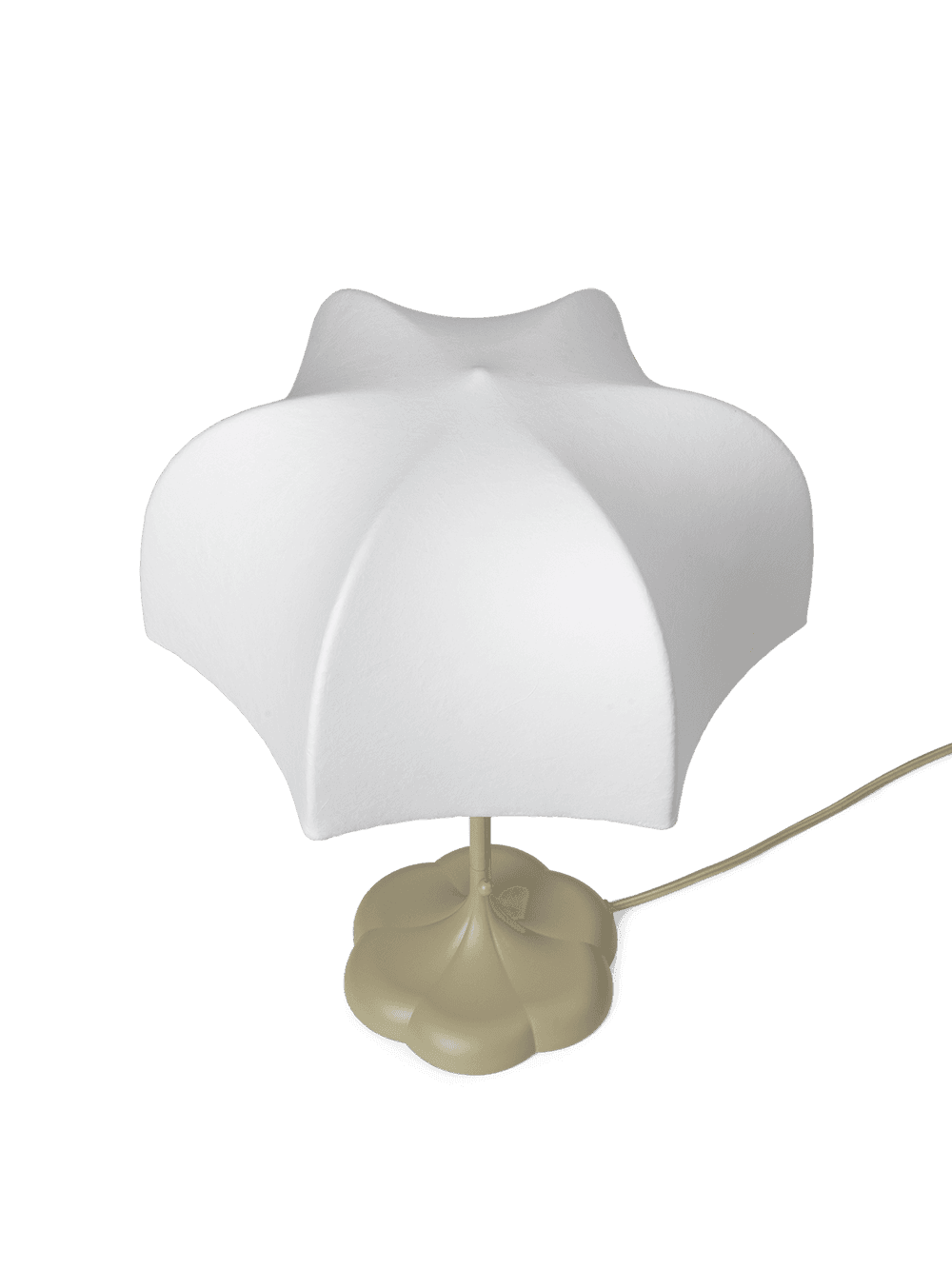 Ferm Living Poem Table Lamp - White/Cashmere — фото 4