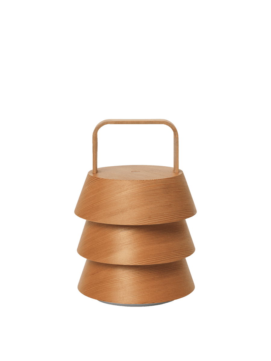 Ferm Living Luver Portable Lamp - Natural