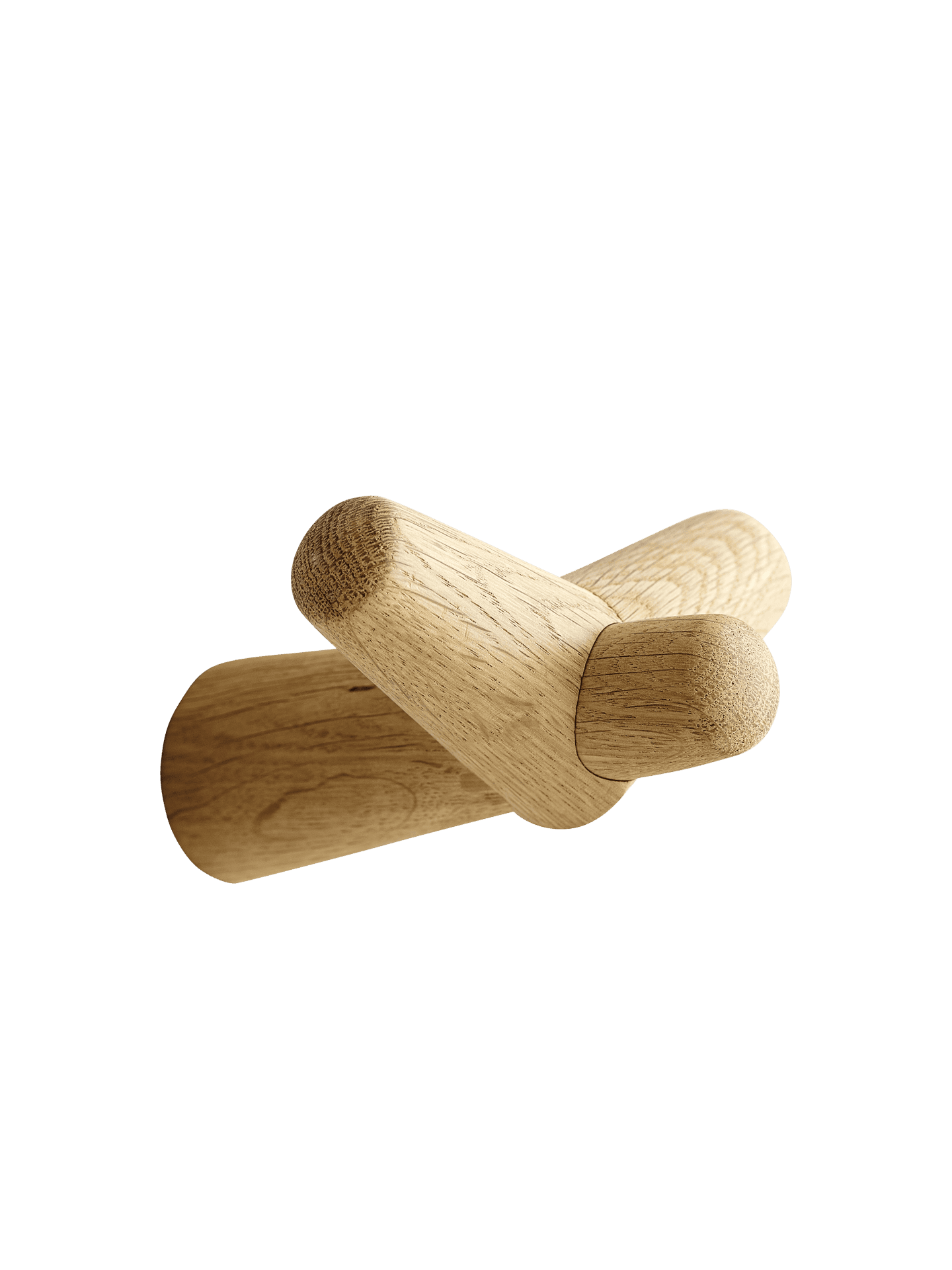 WOUD Tail Wing hook (Small) - Oak