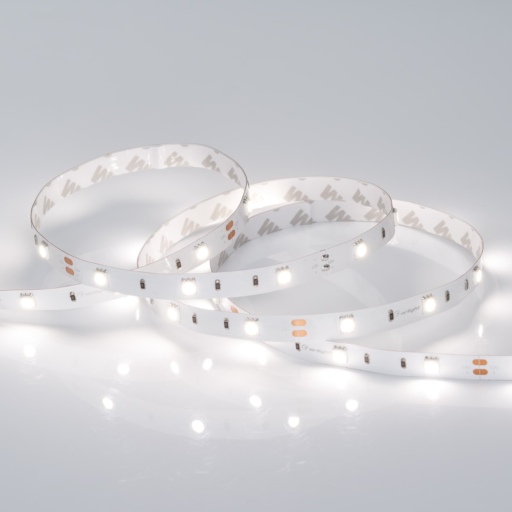 Светодиодная лента RT 2-5000 12V Day4000 (5060, 150 LED, LUX) (Arlight, 7.2 Вт/м, IP20) 011570 — фото 3