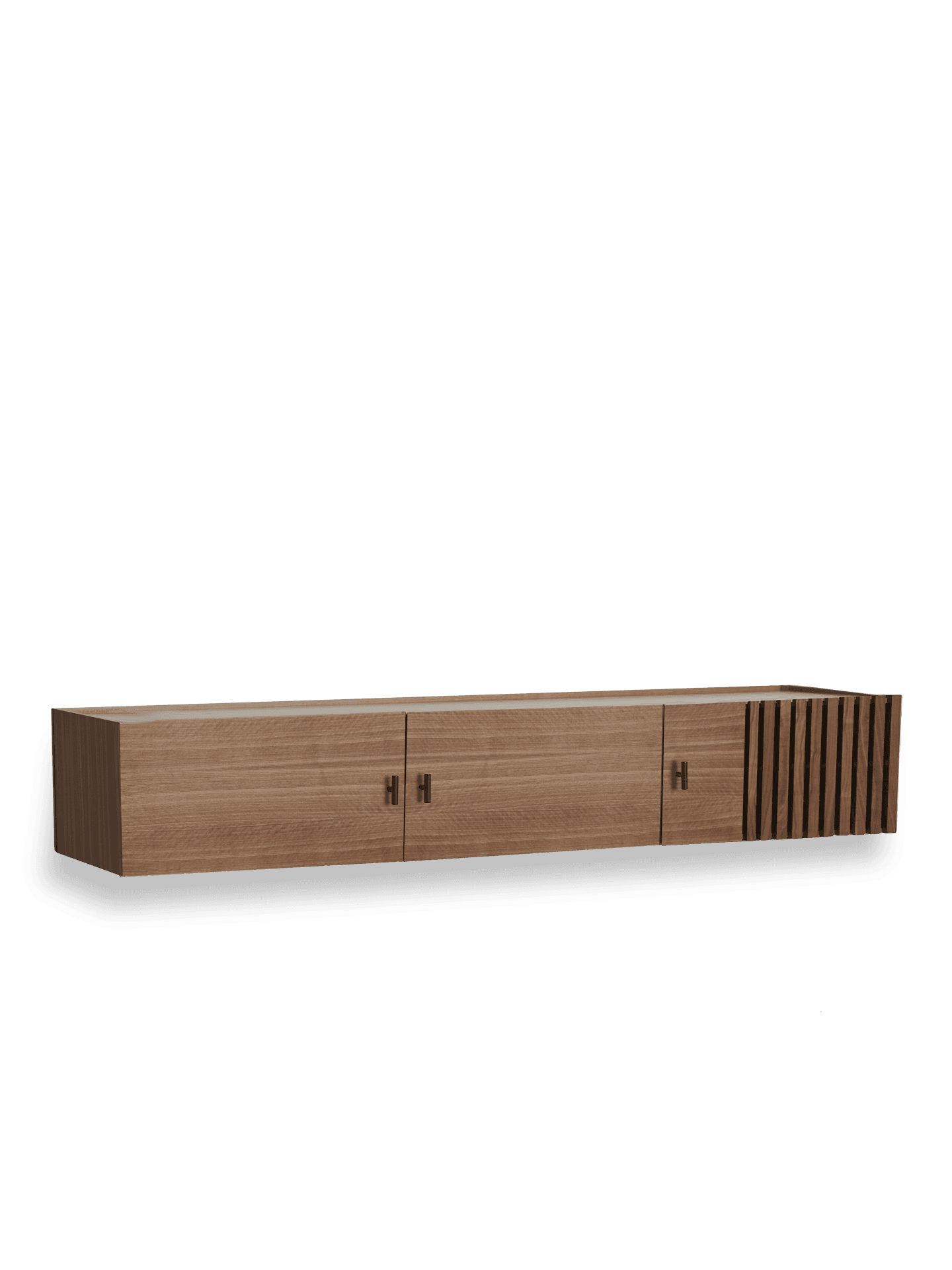 WOUD Array wall-mounted sideboard (150 cm) - Walnut — фото 2