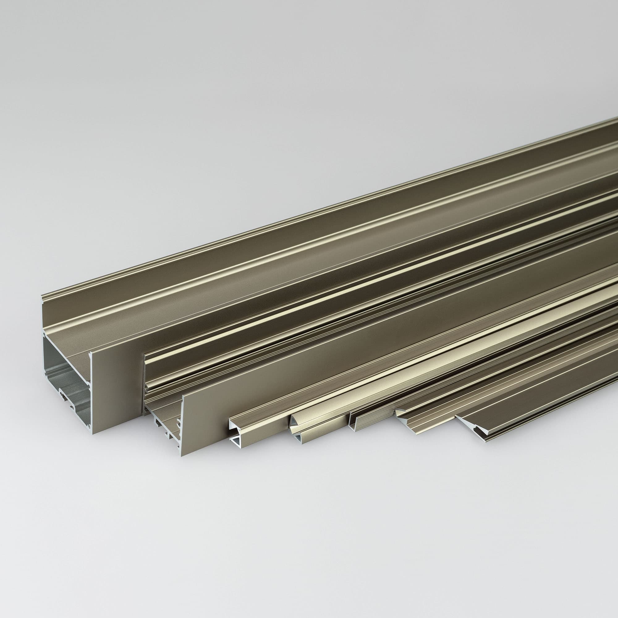 Профиль SL-LINE-5050-LW-2000 ANOD OLIVE GREY (Arlight, Алюминий) 038434 — фото 2