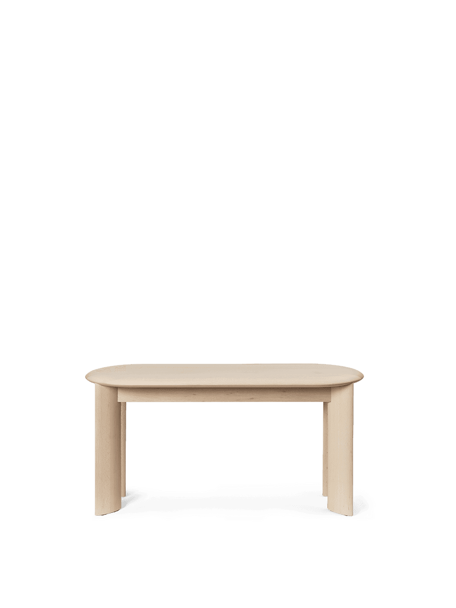 Ferm Living Bevel Bench - White Oiled Beech