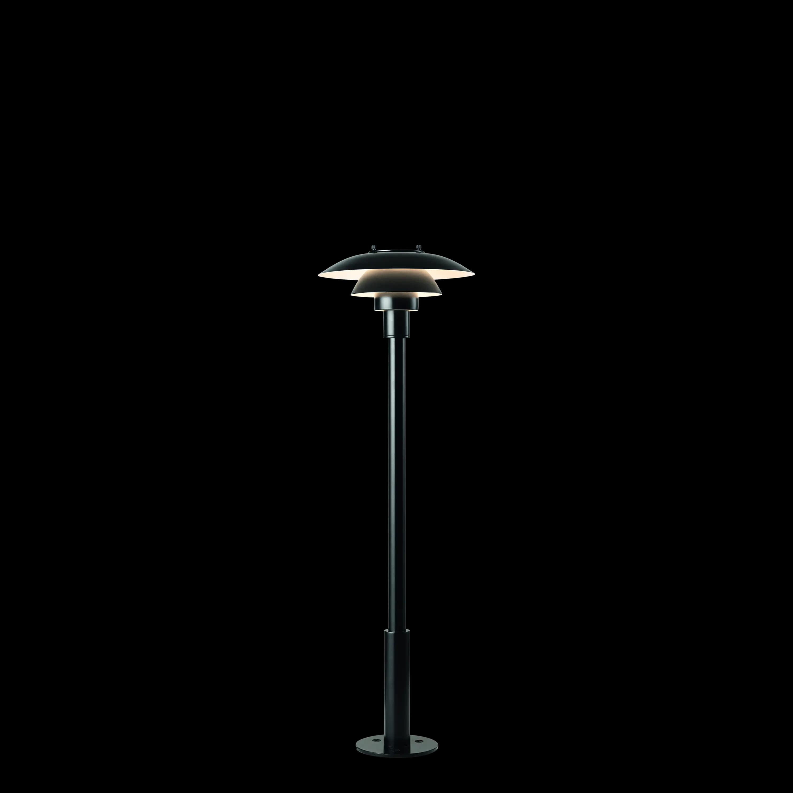 Louis Poulsen PH 3-2½ Bollard Black 910mm