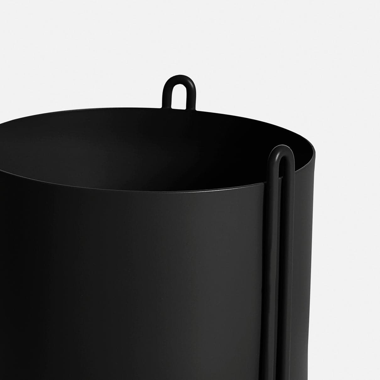 WOUD Pidestall planter (Small) - Black — фото 4