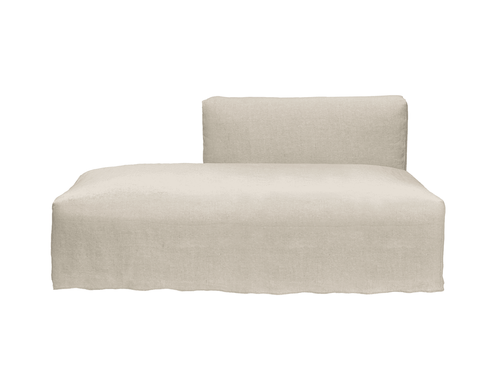 Ferm Living Catena Sofa Open End Left L300 - Loose Drape - Natural