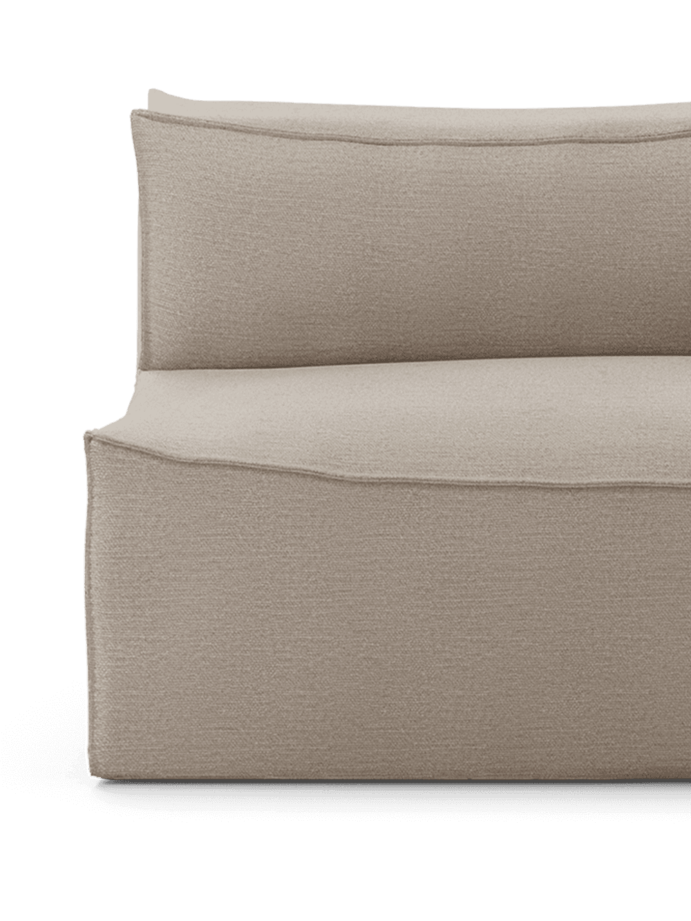 Ferm Living Catena Sofa Open End Right S301 - Cotton Linen - Natural — фото 3