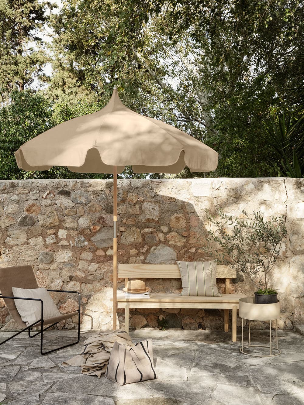 Ferm Living Lull Umbrella - Cashmere — фото 3