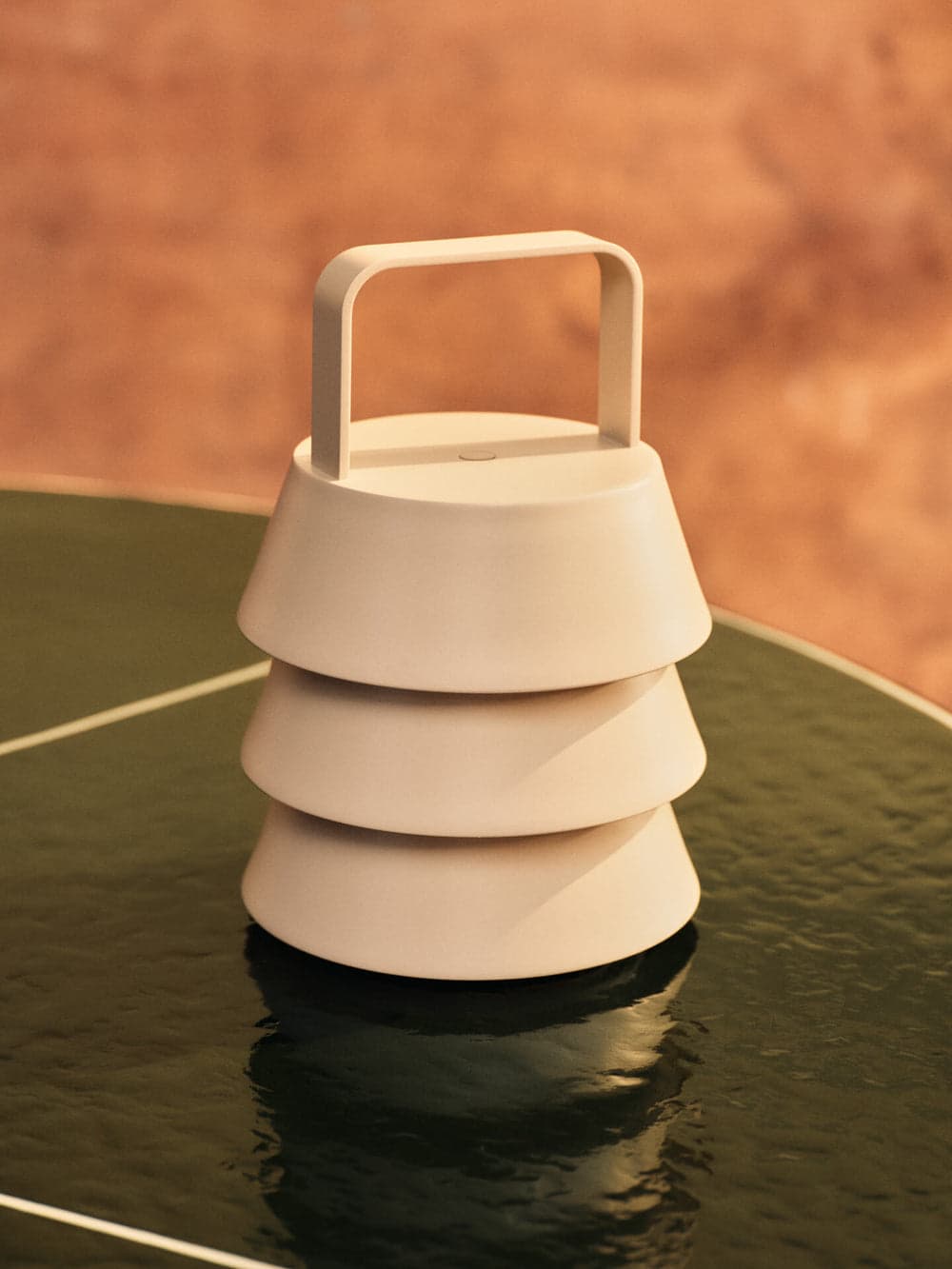 Ferm Living Luver Portable Lamp - Cashmere — фото 4