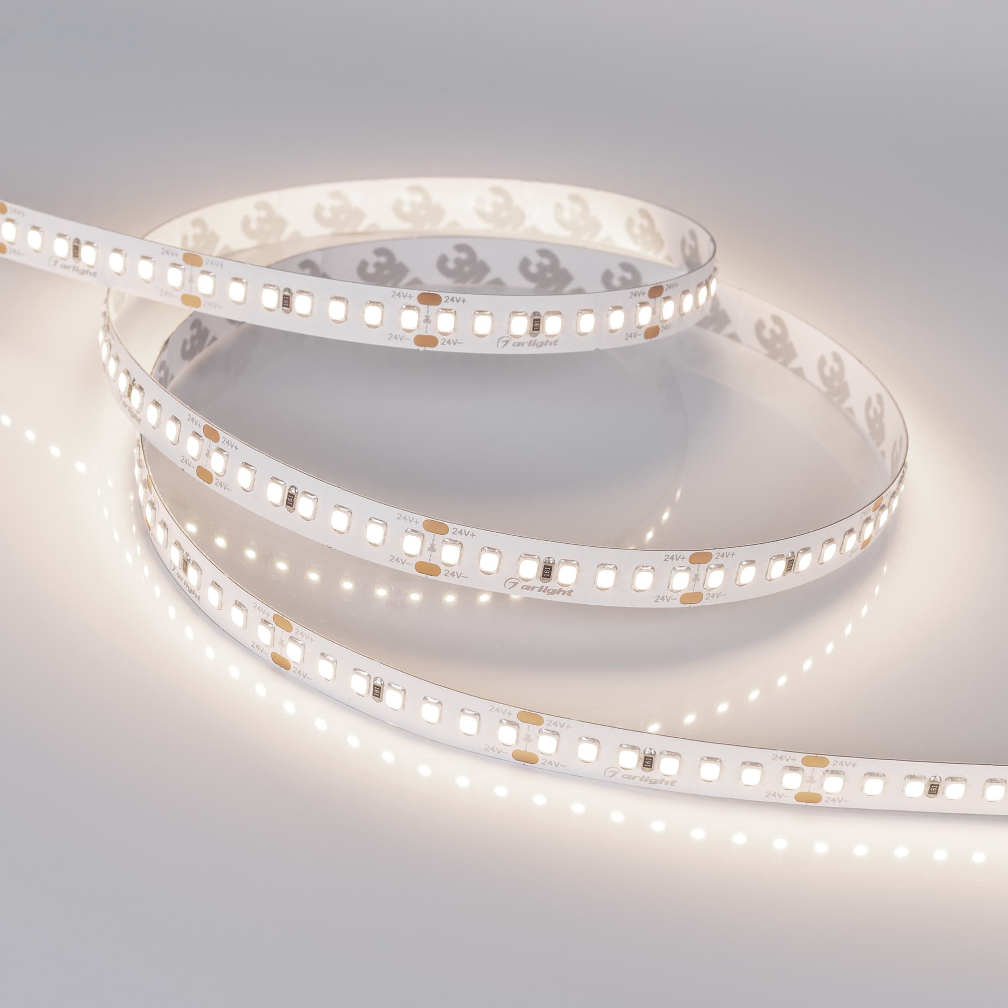 Светодиодная лента RT 2-5000 24V Day4000 3x (2835, 840 LED, CRI98) (Arlight, 17 Вт/м, IP20) 025147 — фото 4