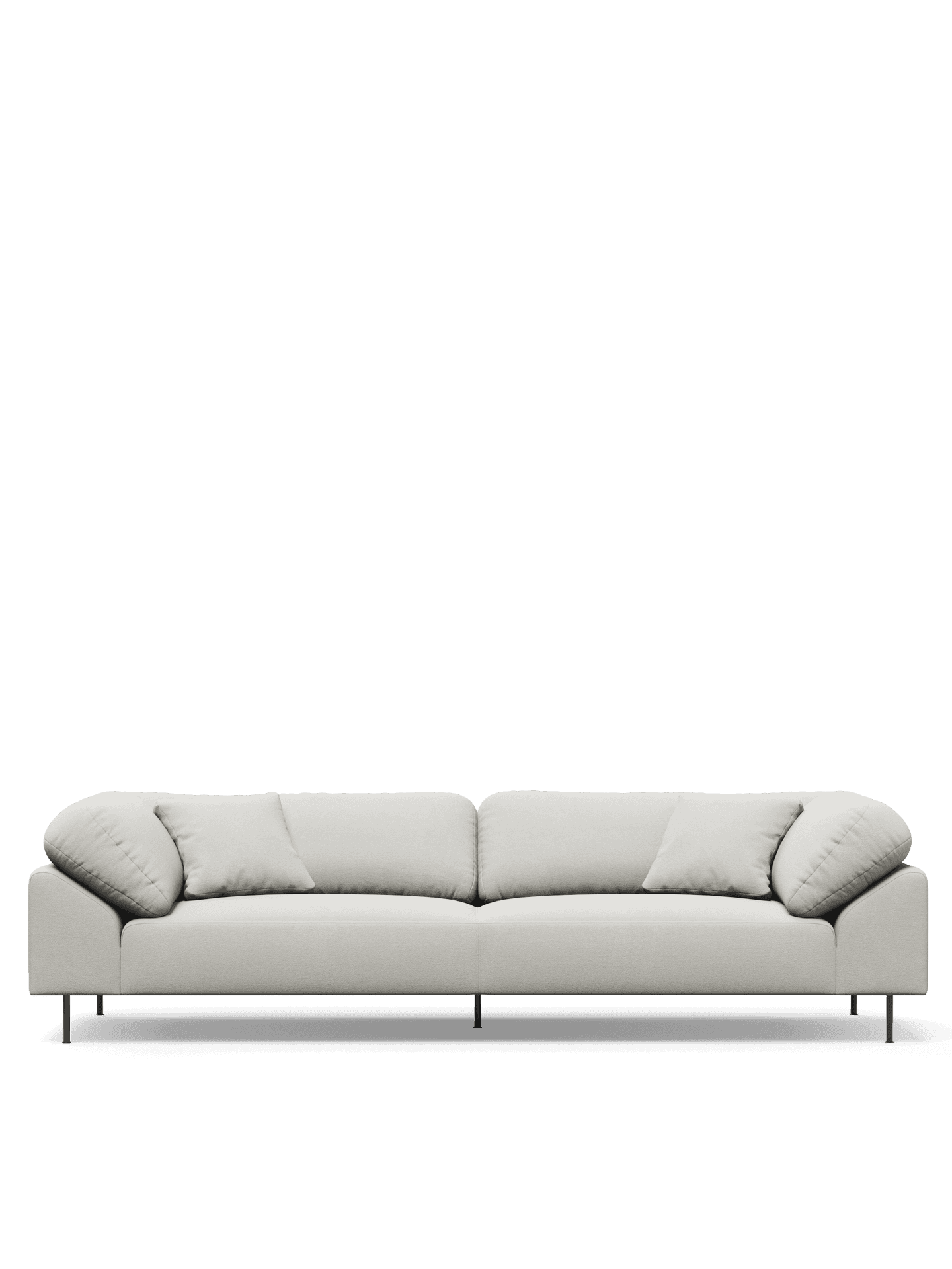 WOUD Collar 3-seater - Off white bouclé