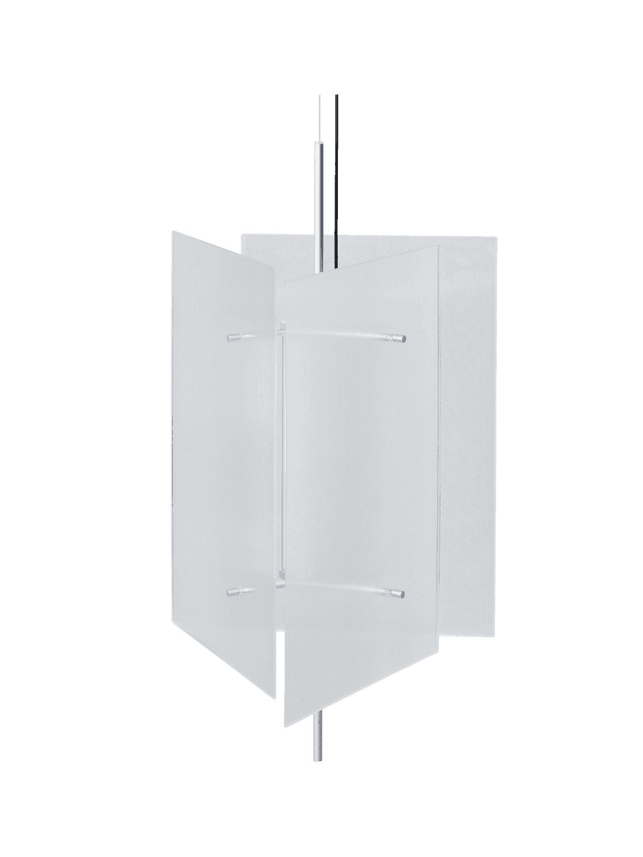 Ferm Living Oeste Pendant Lamp - Clear Glass