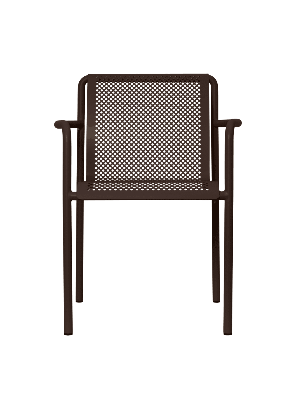 Ferm Living Dapple Chair with Arms - Dark Chocolate — фото 8