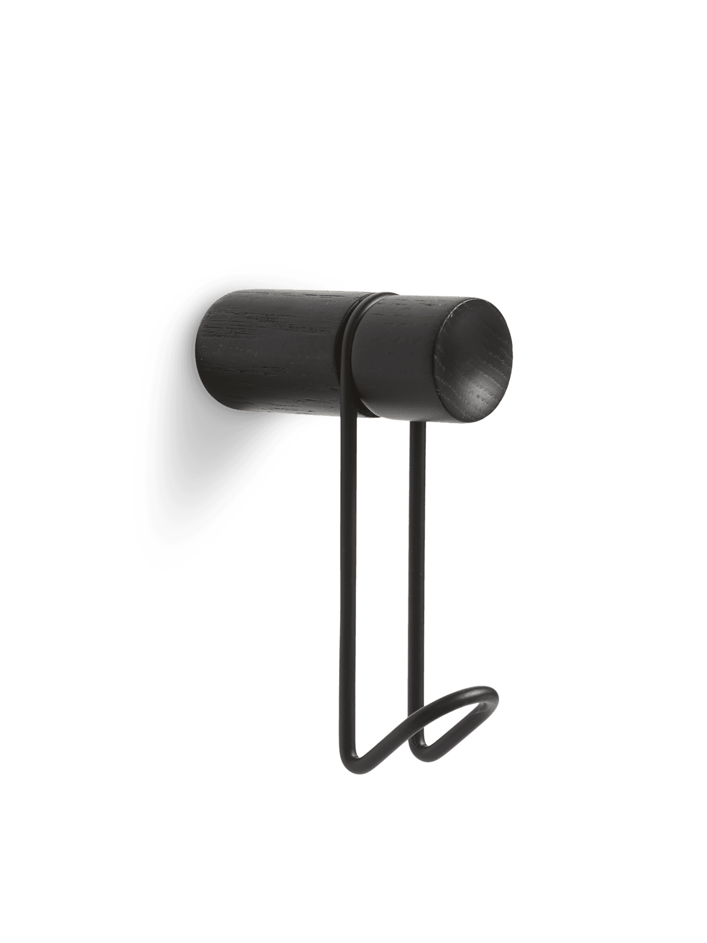 WOUD Around wall hanger (Small) - Black/Black