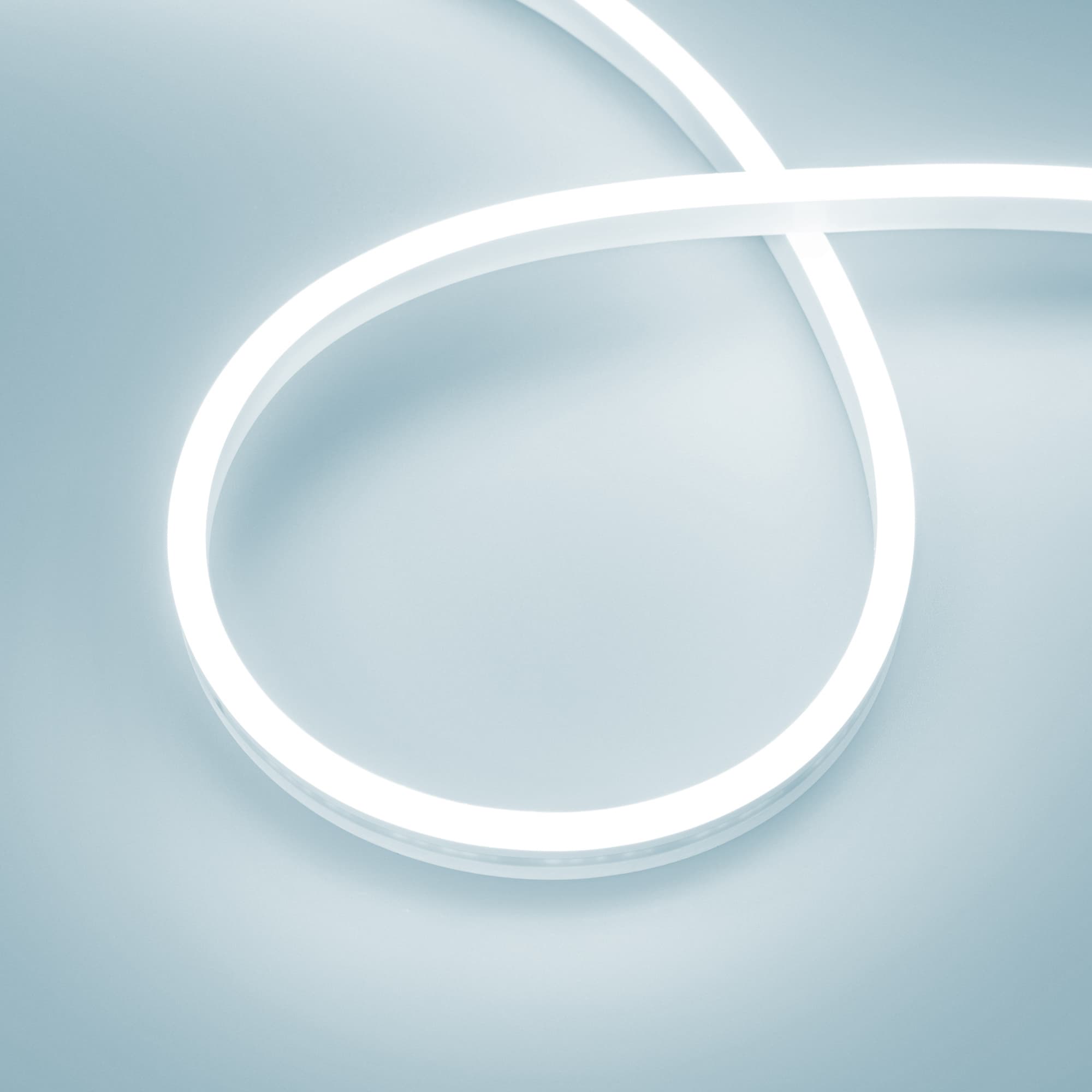 Светодиодная лента герметичная AURORA-PS-A120-12x6mm 24V White6000 (10 W/m, IP65, 2835, 5m) (Arlight, Силикон) 036673