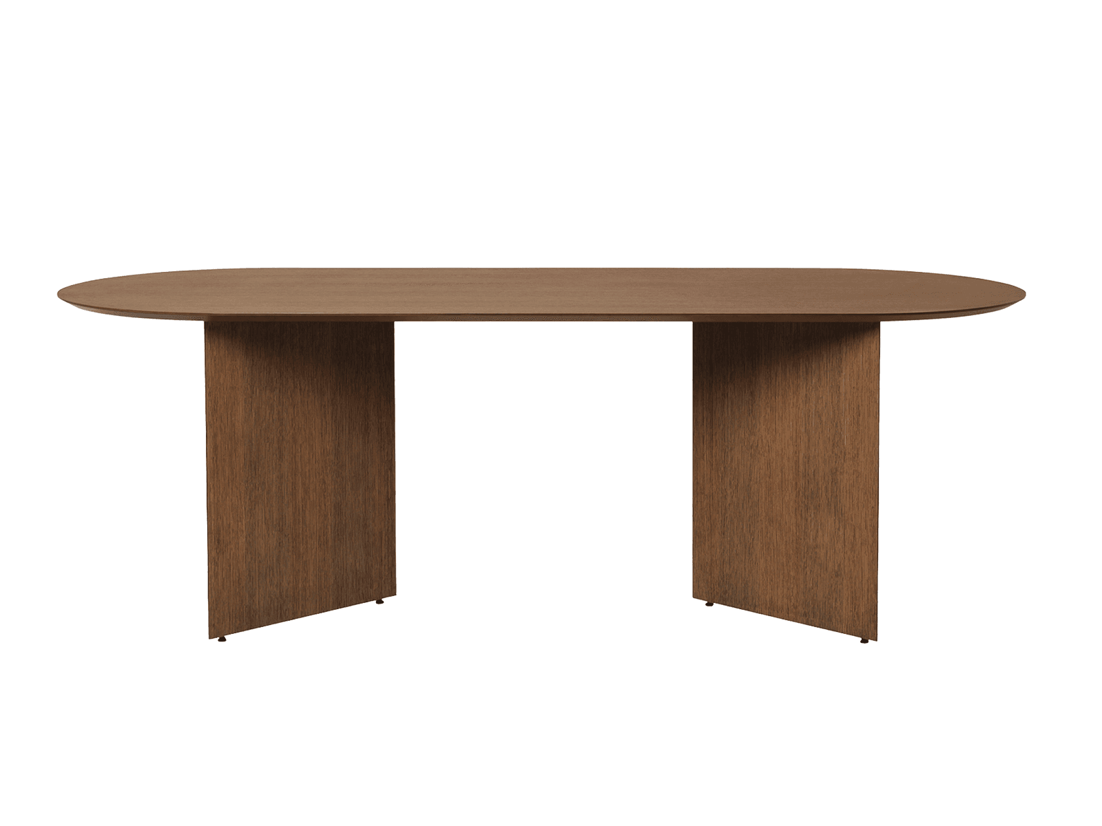Ferm Living Mingle Table Top - Oval - Walnut Veneer
