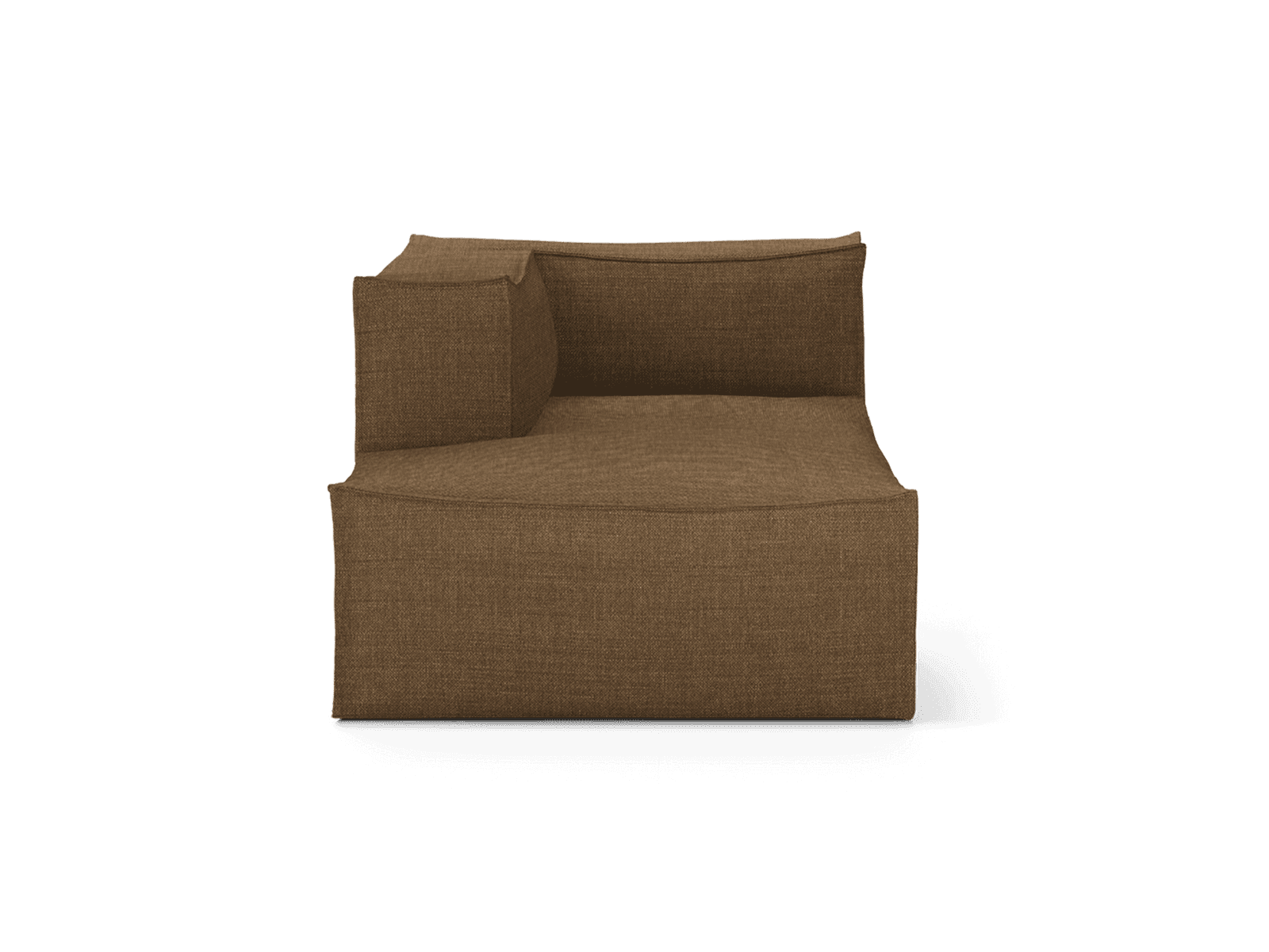 Ferm Living Catena Sofa Chaise Longue Left S600 - Hot Madison - Smoked Chocolate