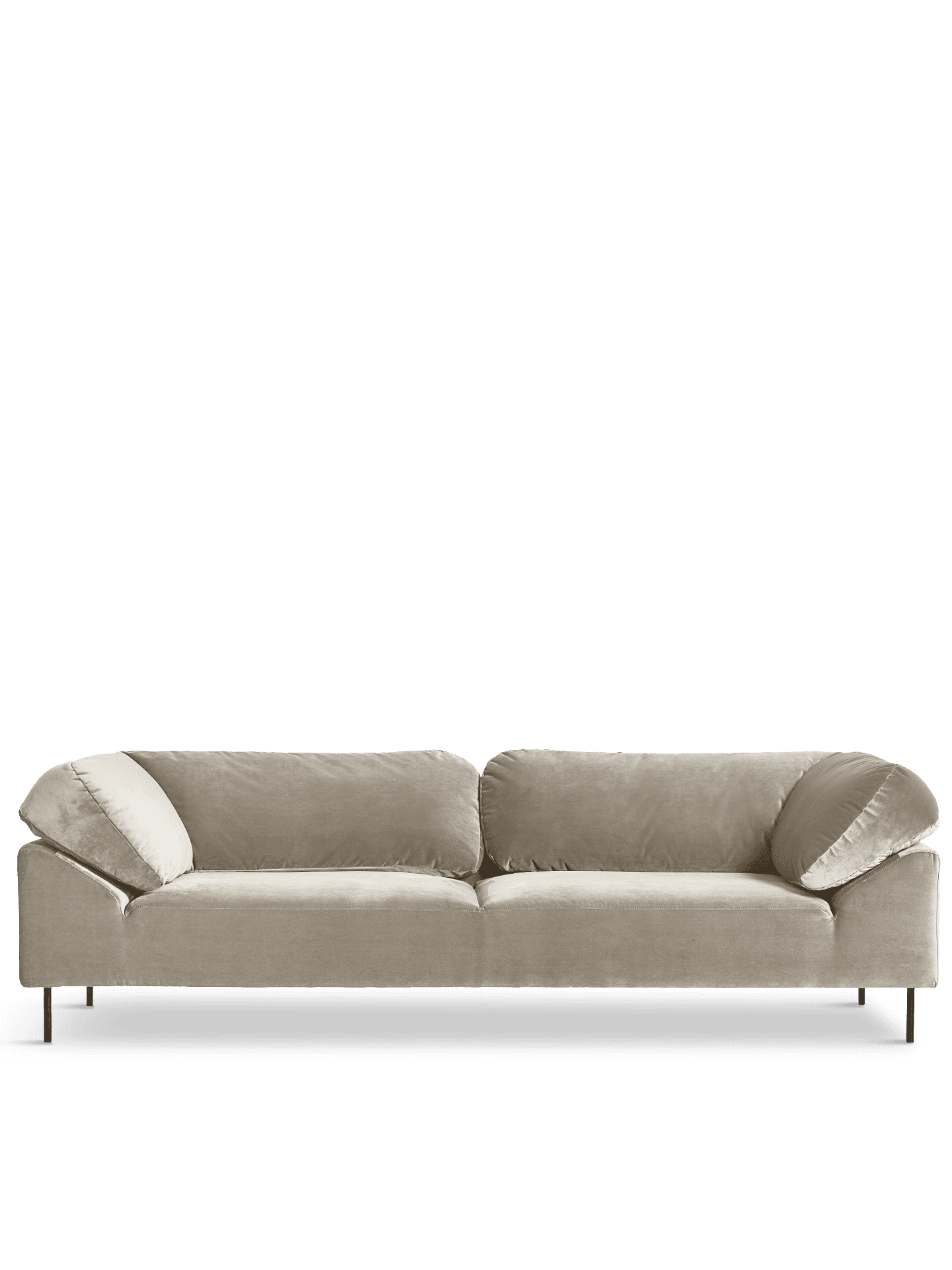 WOUD Collar 2.5-seater - Beige
