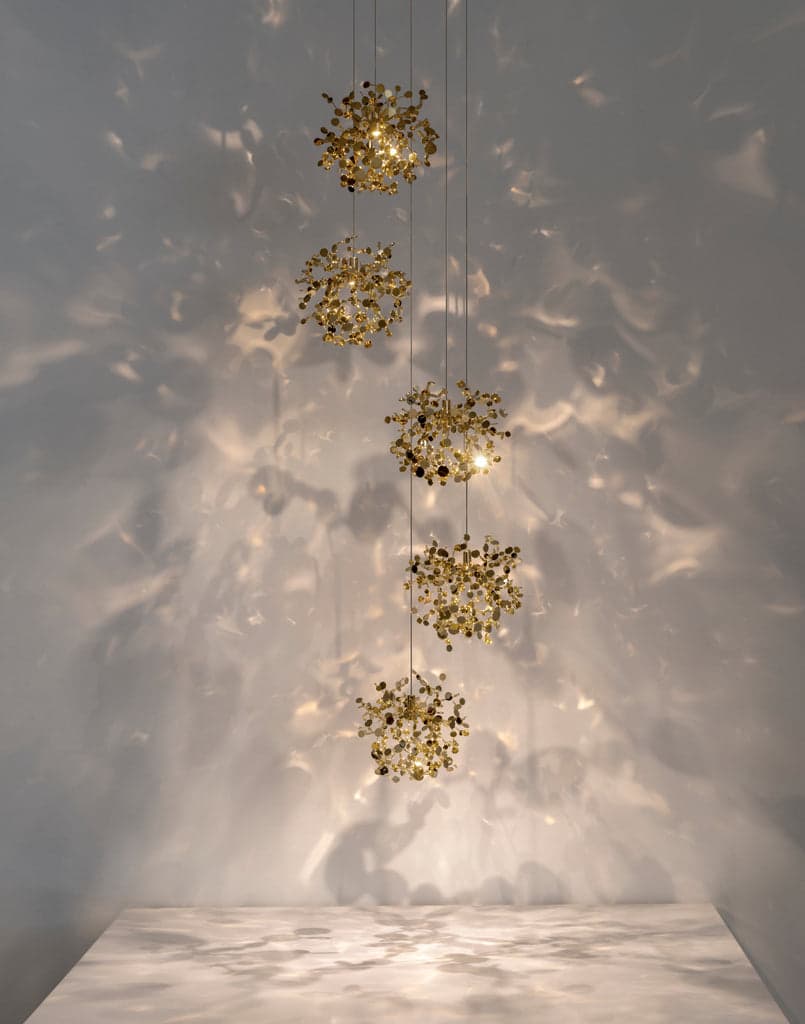 Terzani Argent, mon bijou 5 light pendant — фото 5