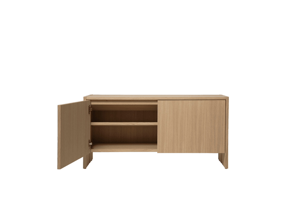 Ferm Living Parcel Hallway Cabinet - Low - Natural Oak — фото 4
