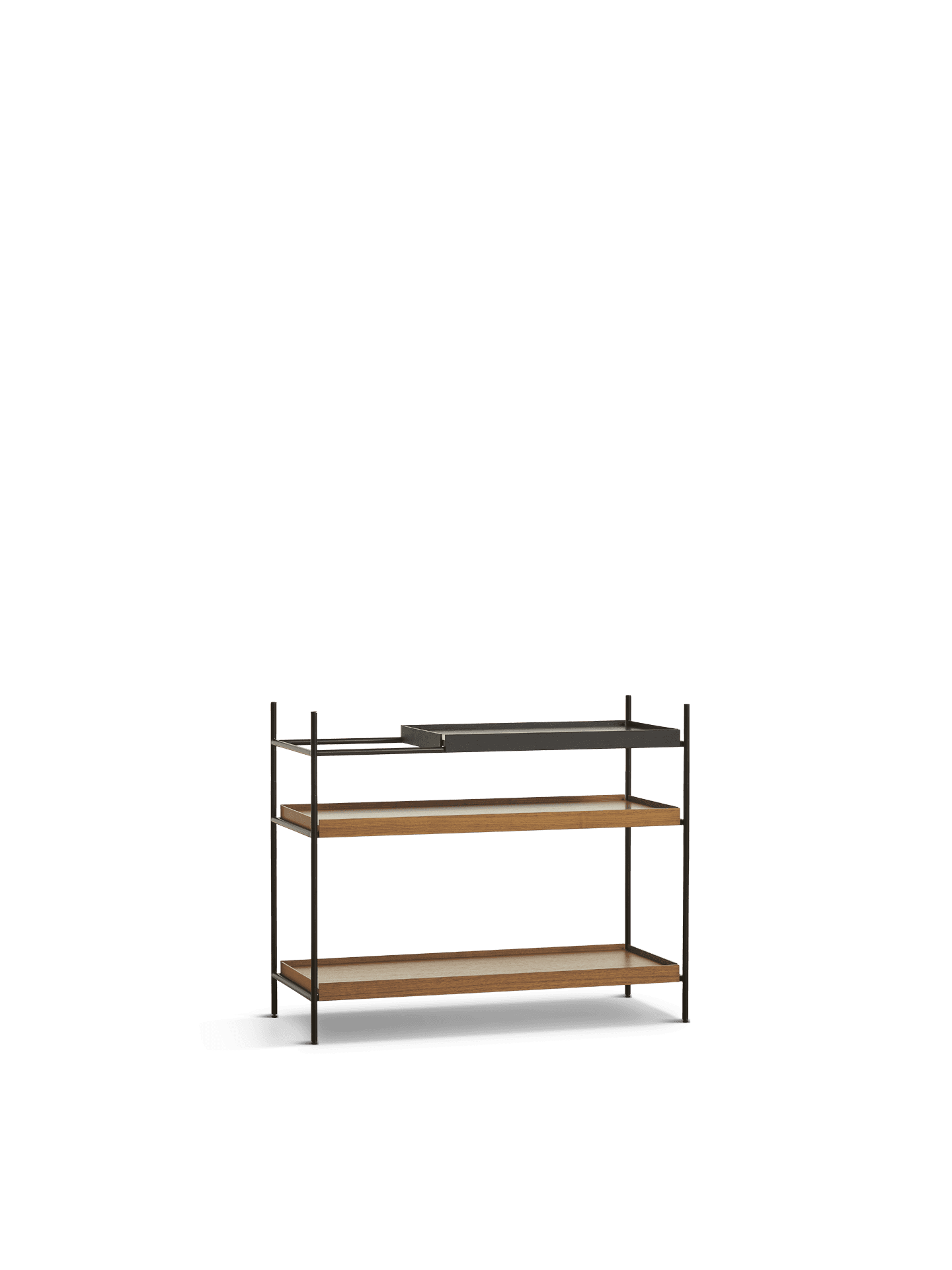 WOUD Tray Shelf (Low) - Walnut - Style 6