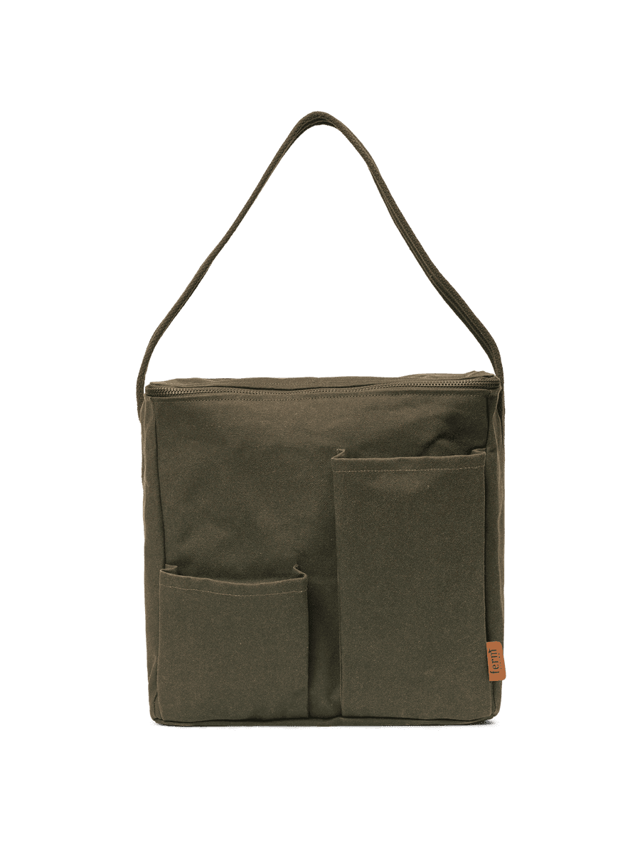 Ferm Living Bark Picnic Bag - Olive