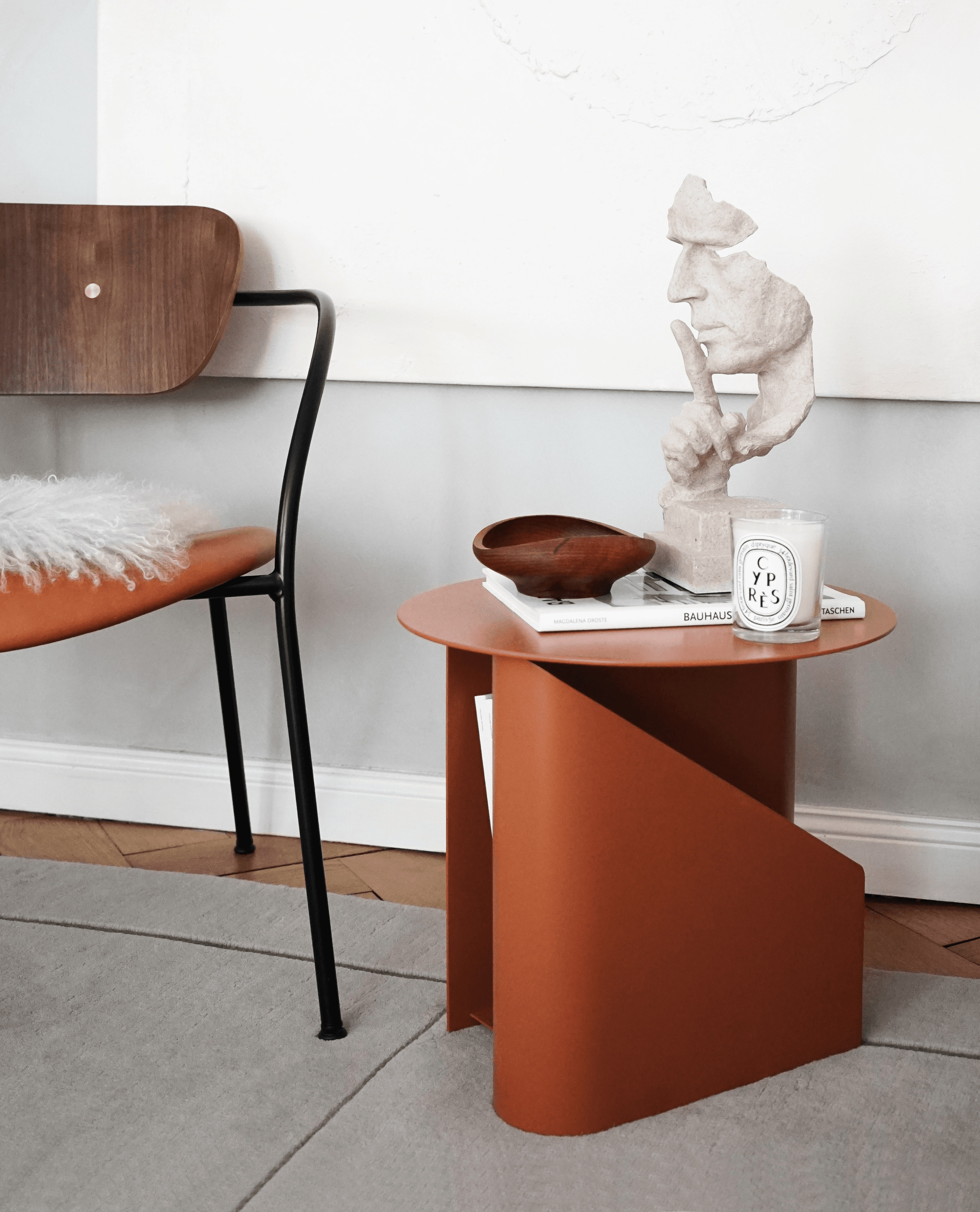 WOUD Sentrum side table - Burnt orange — фото 4