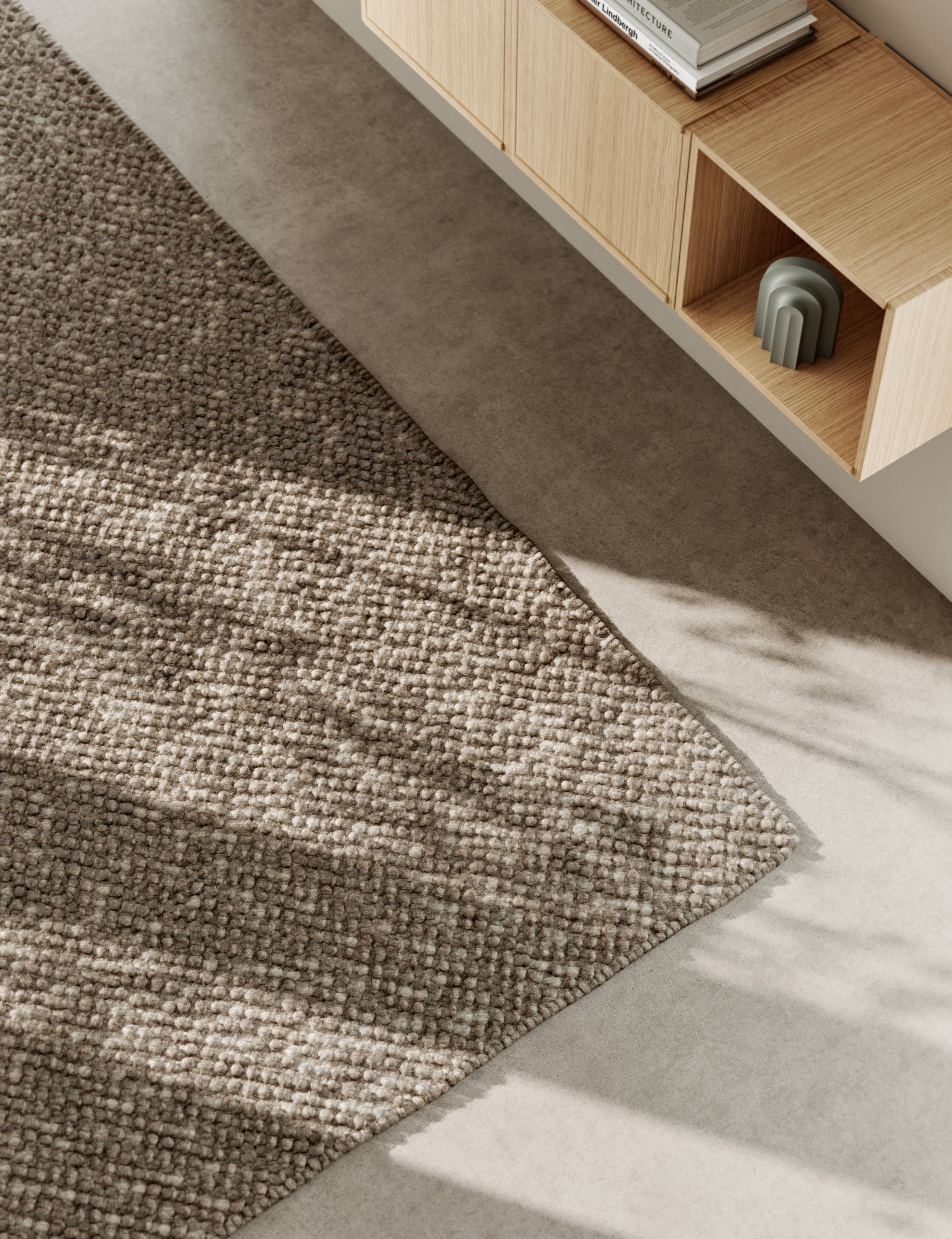 WOUD Tact rug (200 X 300) - Brown — фото 3