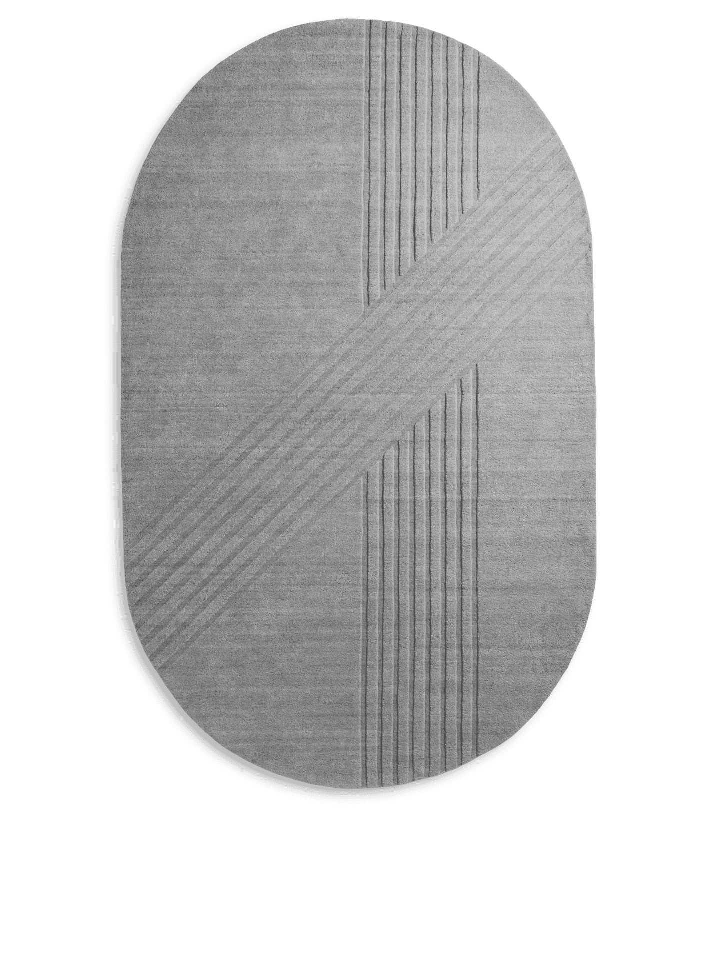 WOUD Kyoto rug (210 x 340 cm) - Grey