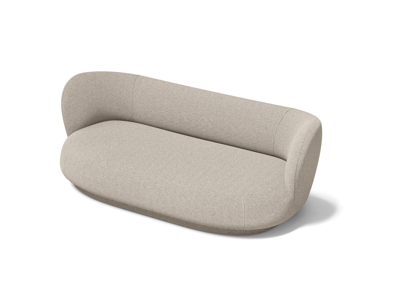 Ferm Living Rico Lounger Sofa - Main Line Flax - Sand