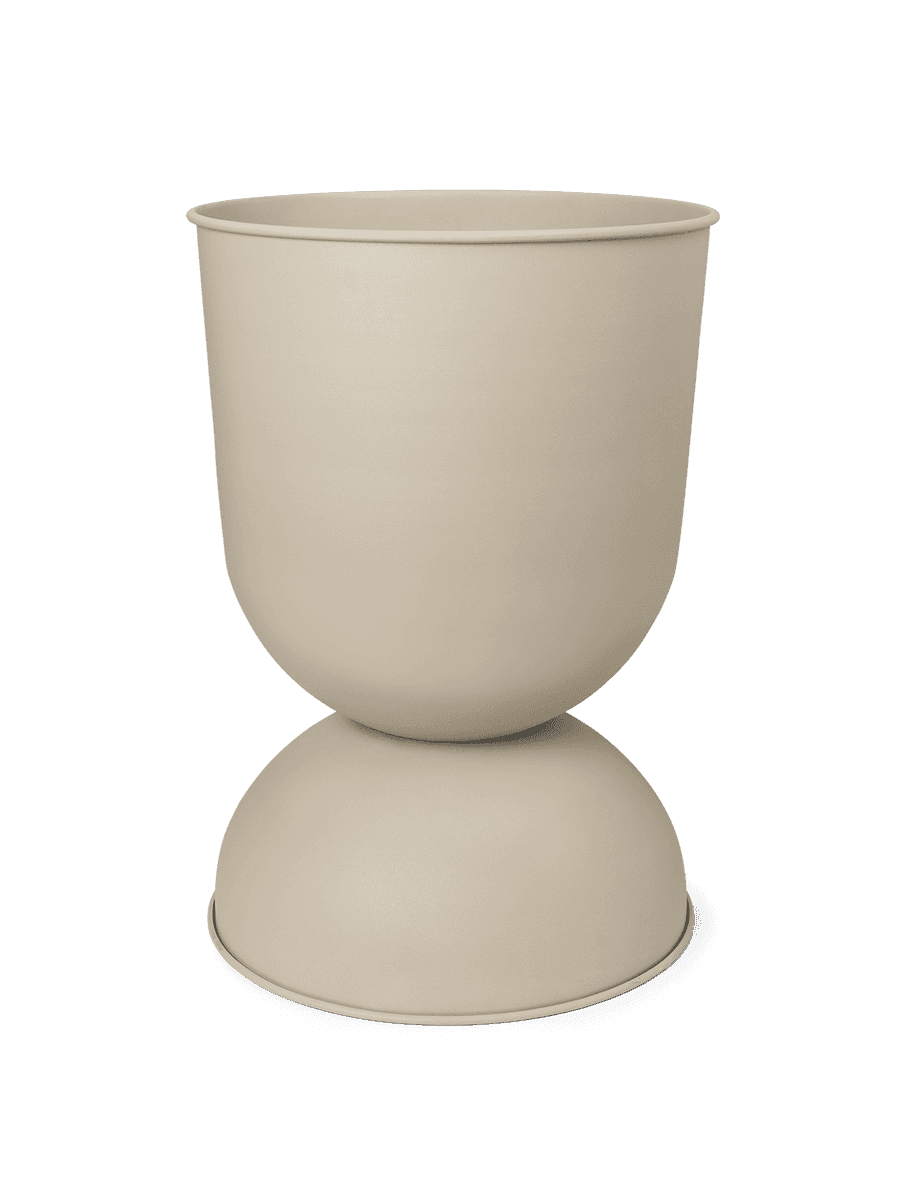 Ferm Living Hourglass Pot - Large - Cashmere