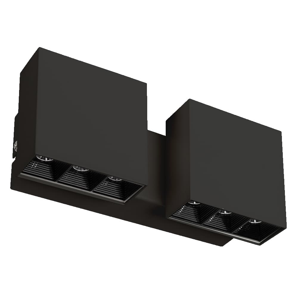 Светильник SP-LEGACY-S200x85-2x6W Warm3000 (BK, 16 deg) (Arlight, IP20 Металл, 3 года) 028843