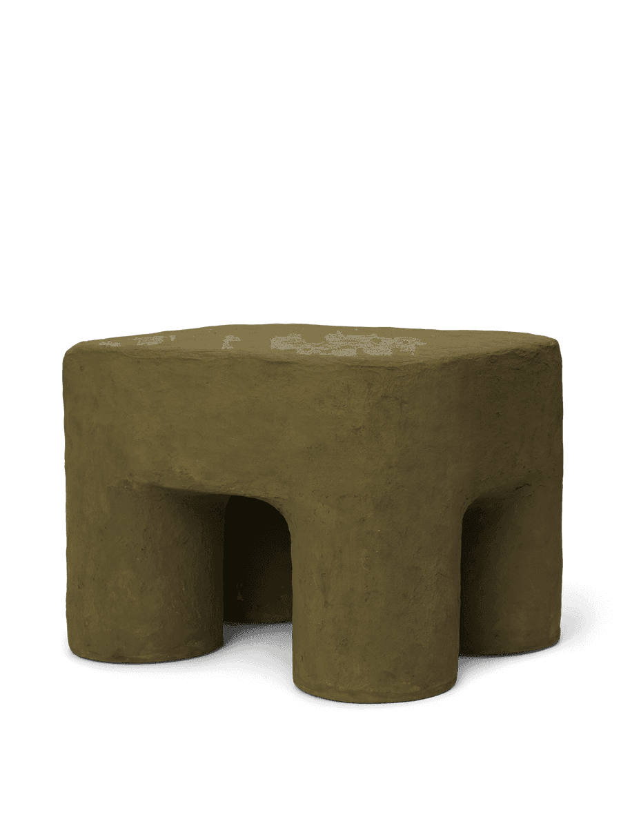 Ferm Living Podo Stool - Khaki