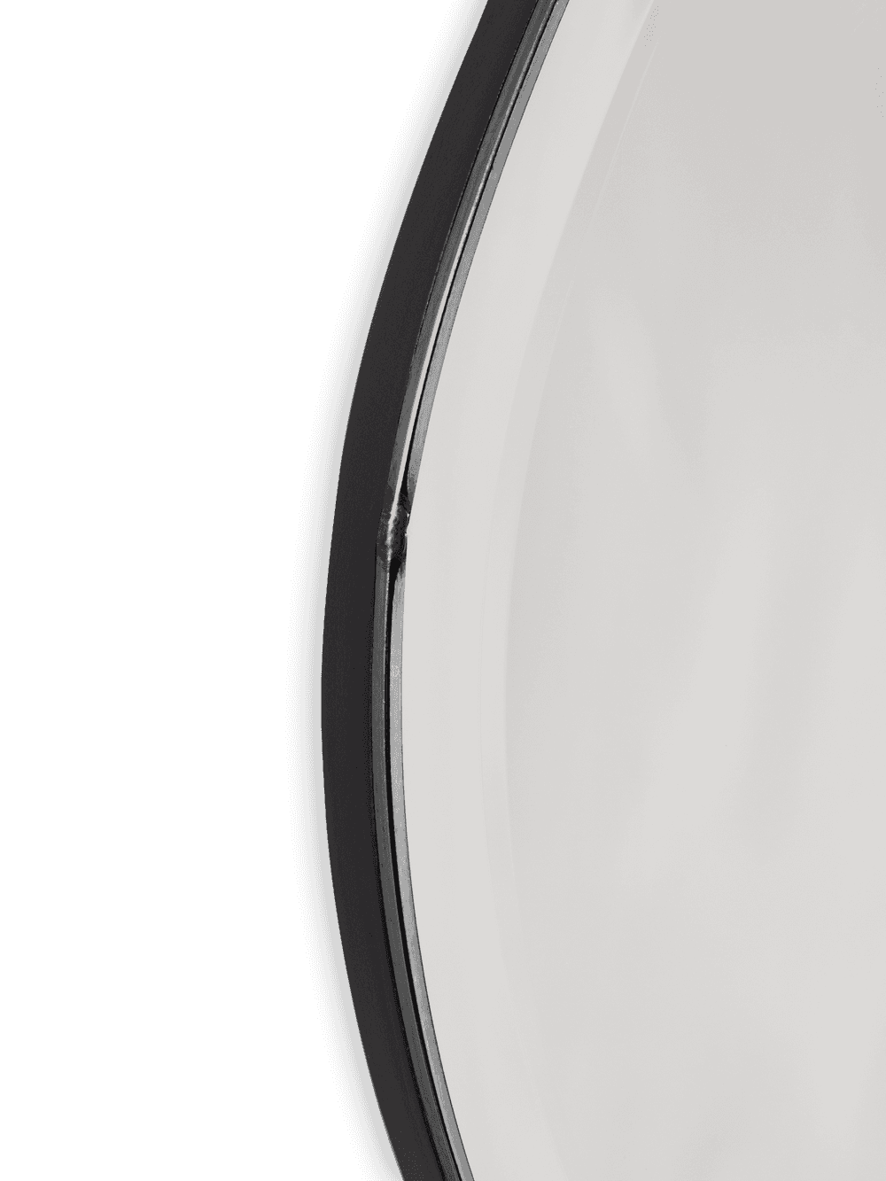 Ferm Living Pond Mirror - Small - Dark Chrome — фото 4