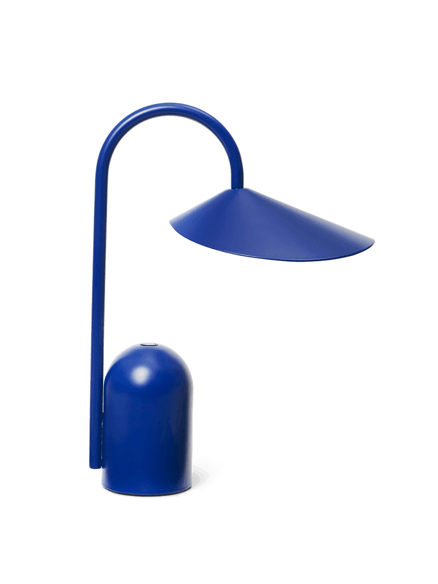 Ferm Living Arum Portable Lamp - Bright Blue