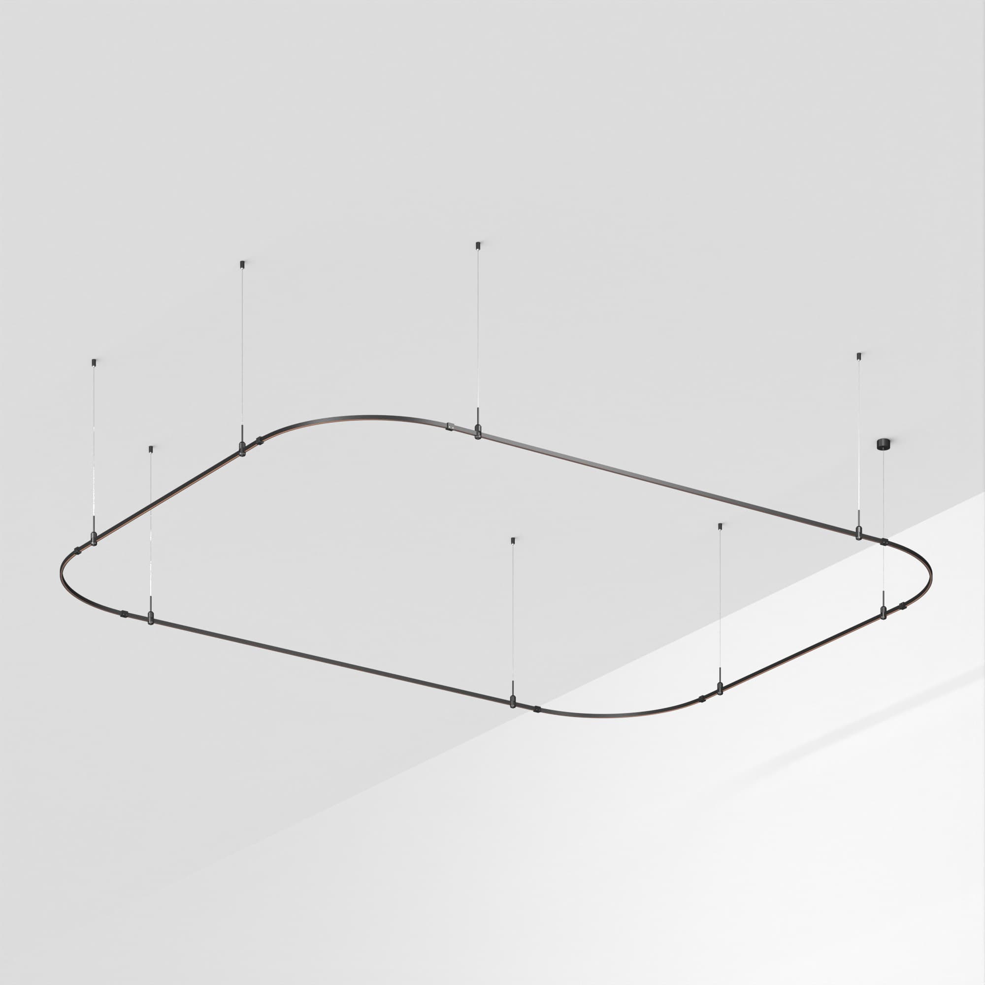Основание ART-APRIORI-RECTANGLE-SOFT-HANG-4500x3500 (BK) (Arlight, IP20 Металл, 3 года) 048539