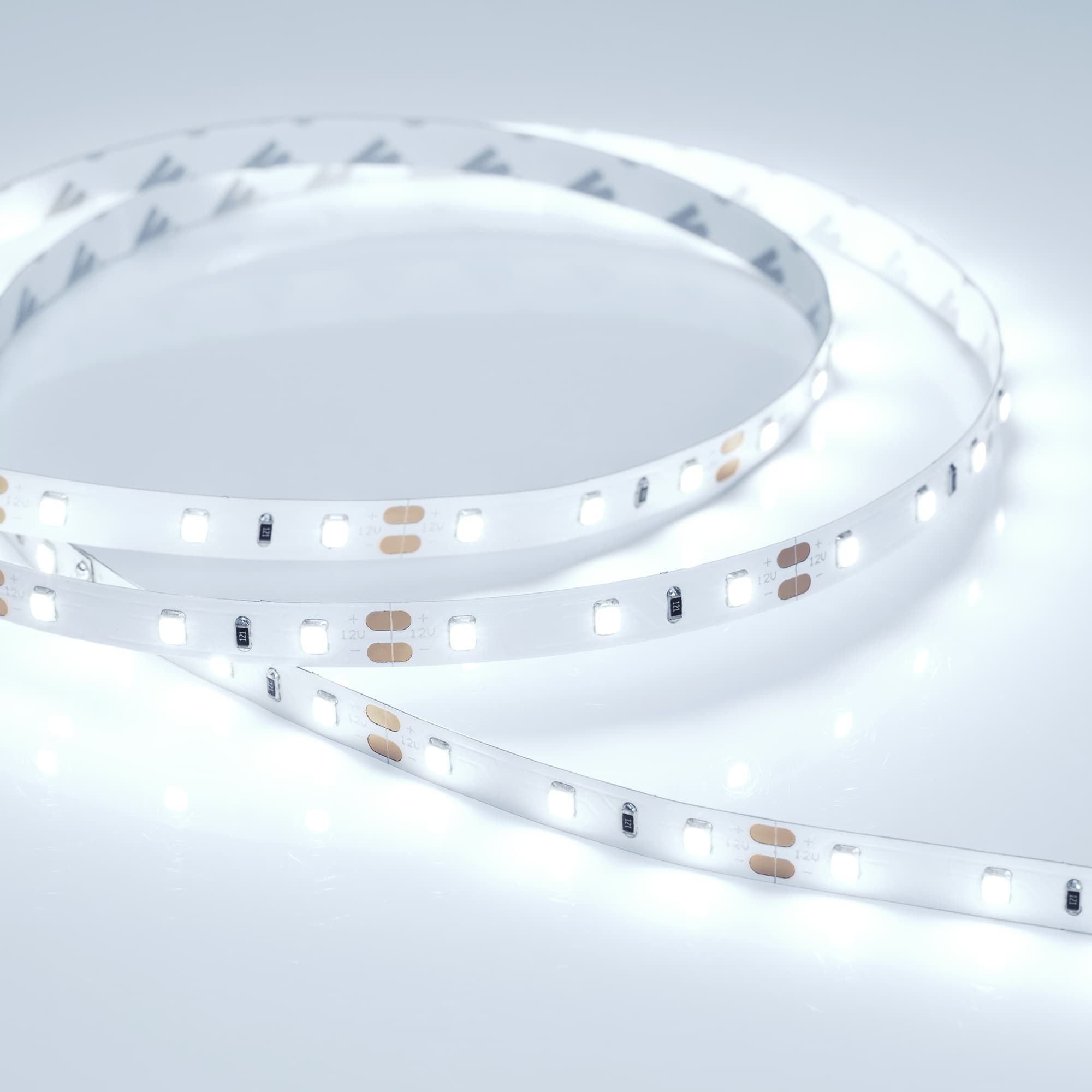 Светодиодная лента RT 2-5000 12V Cool 10K (2835, 300 LED, BAT) (Arlight, 7.2 Вт/м, IP20) 023312 — фото 3