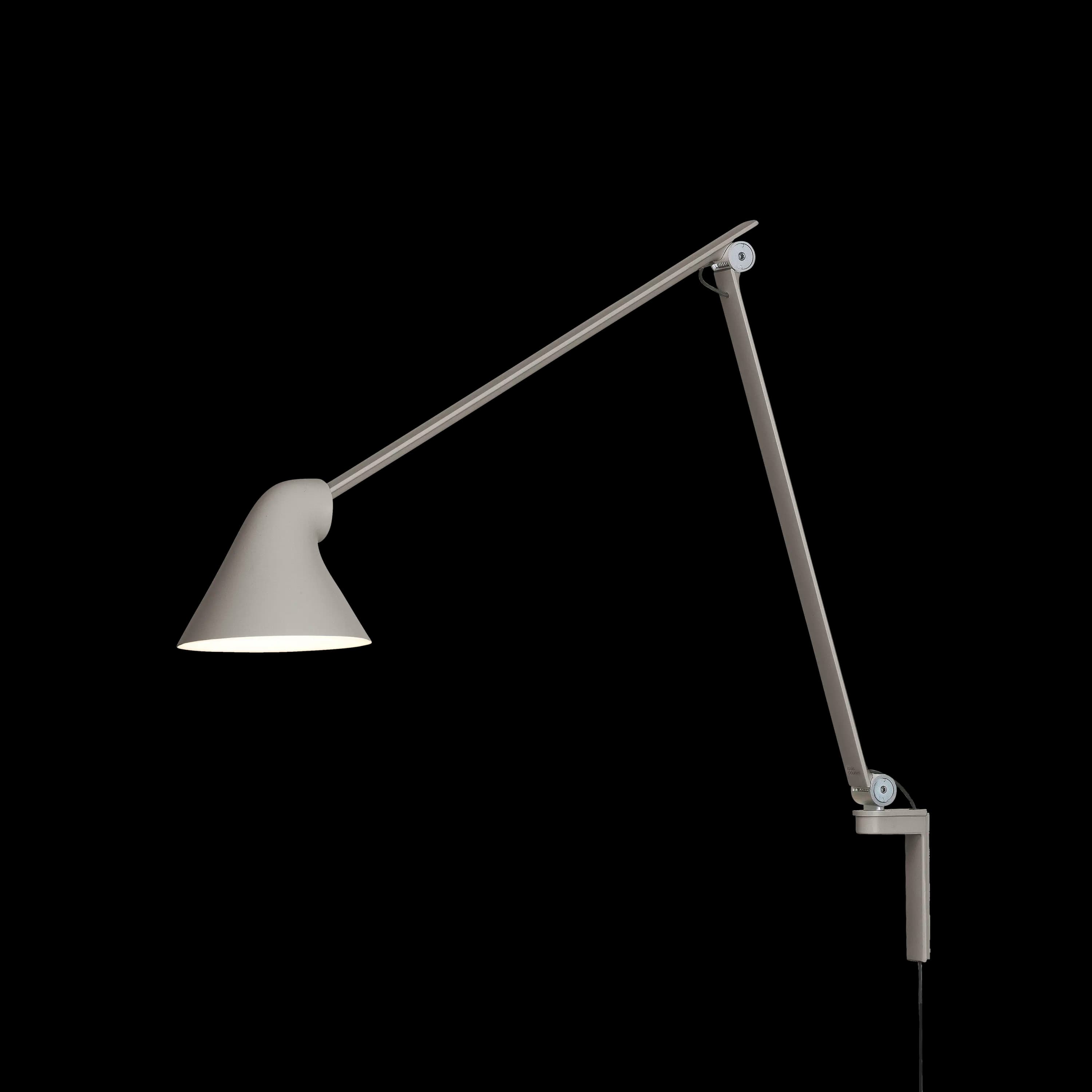 Louis Poulsen NJP Wall Lamp Light aluminium grey