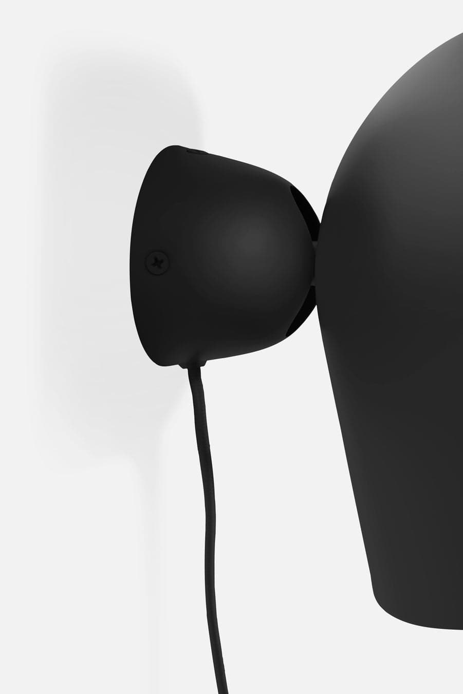 WOUD Kuppi wall lamp 2.0 - Black — фото 4