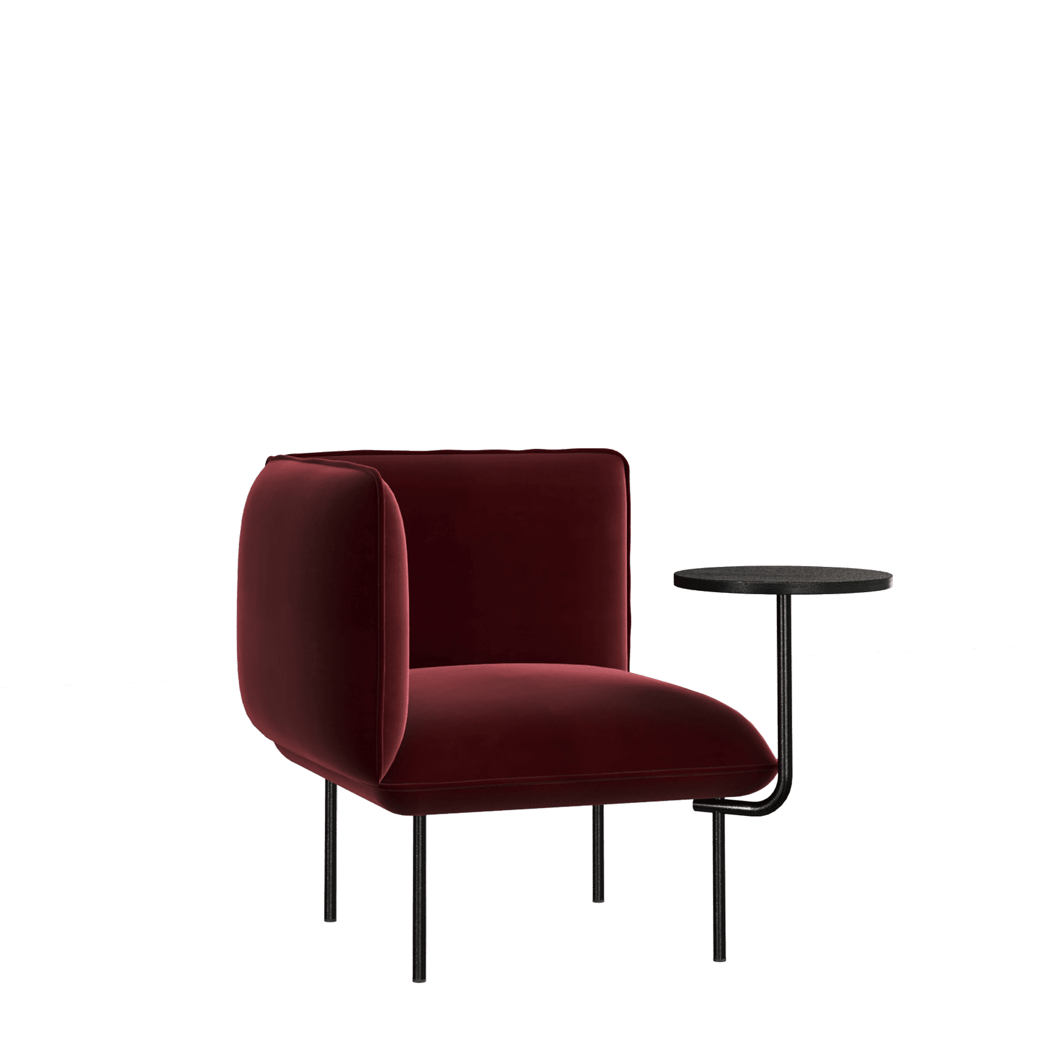 WOUD Nakki Modular - Side table - Black — фото 5