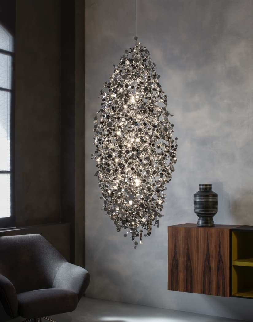 Terzani Argent large chandelier