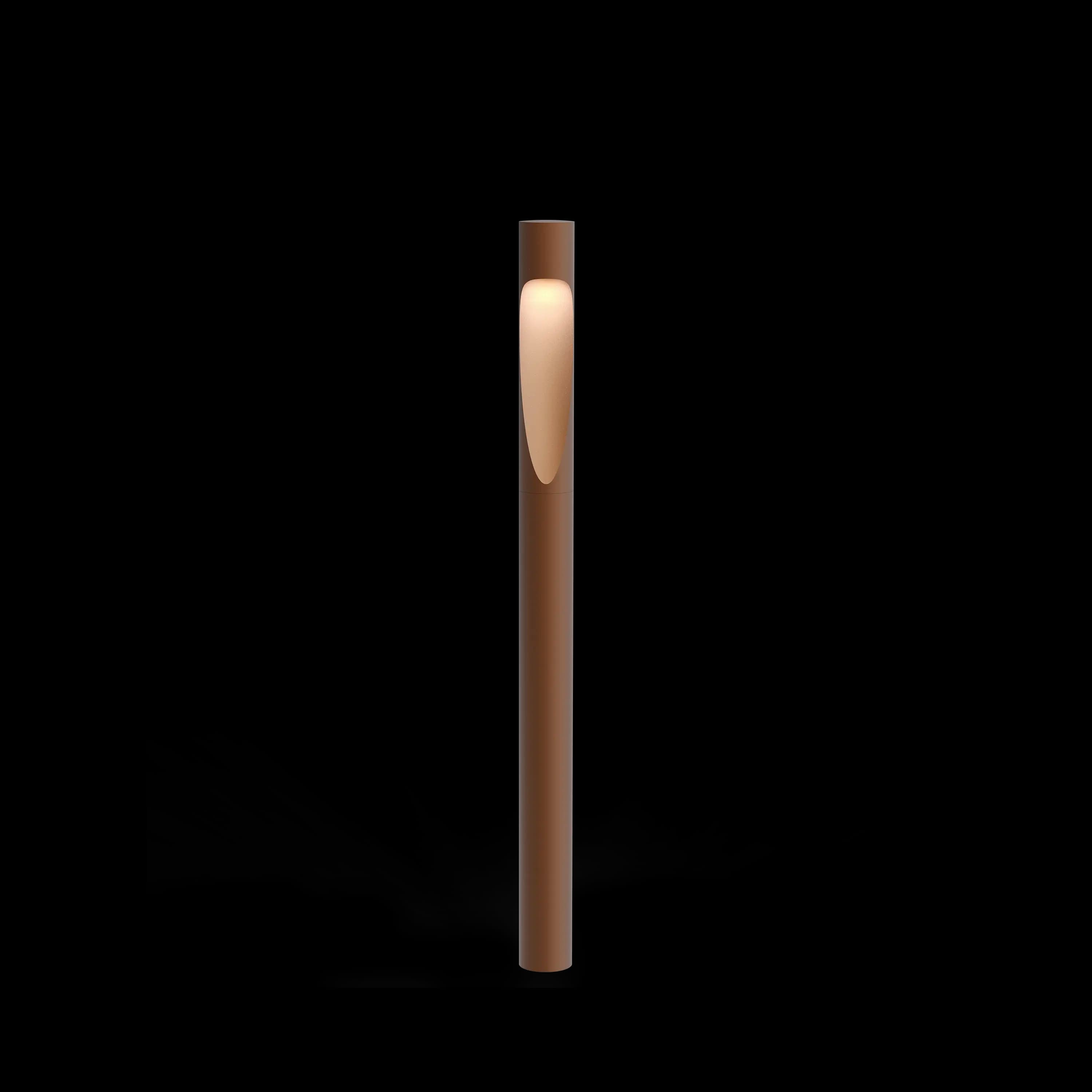 Louis Poulsen Flindt Garden Bollard Corten colour LONG