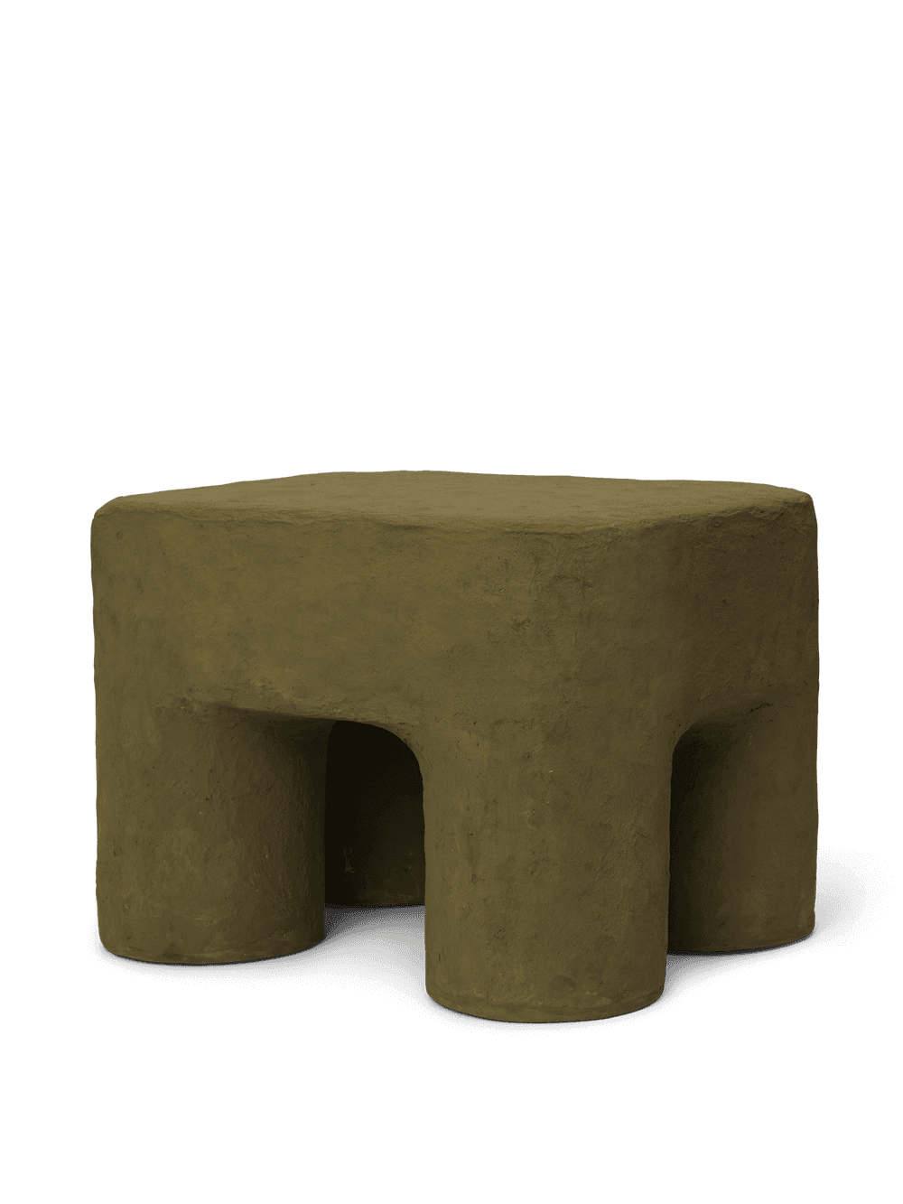 Ferm Living Podo Stool - Khaki — фото 2
