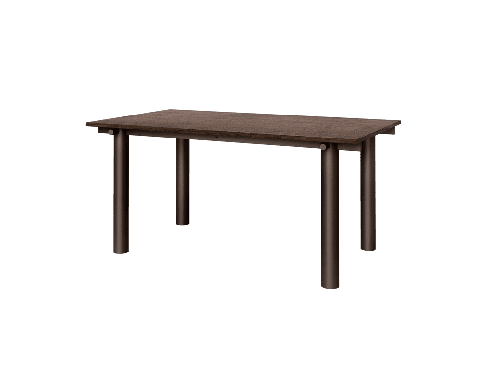 Ferm Living Atura Dining Table - Dark Chocolate/Dark Stained Oak — фото 10