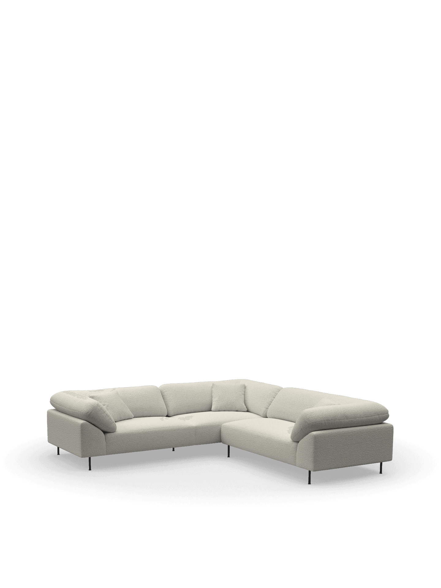 WOUD Collar sectional 4 - Off white