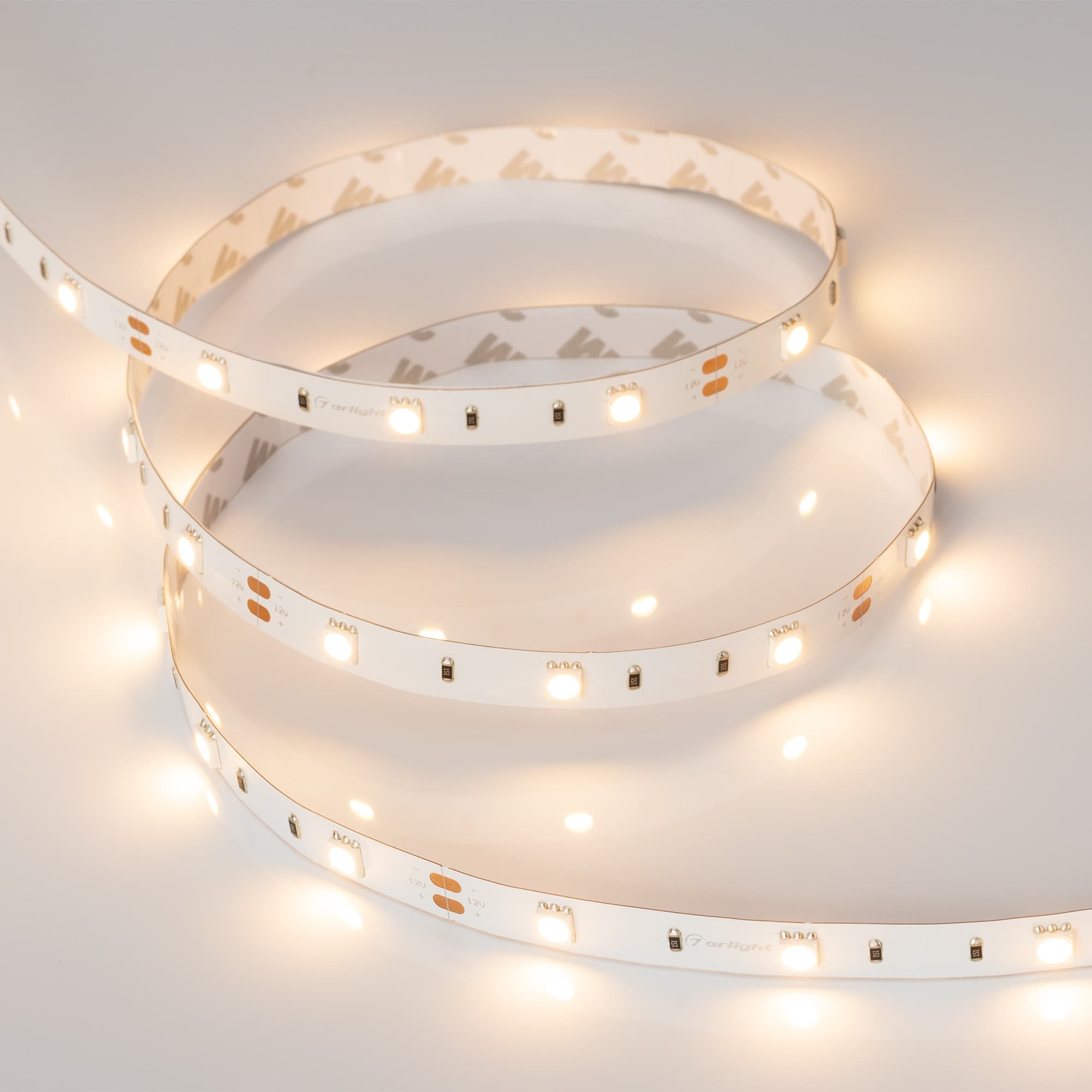 Светодиодная лента RT-B30-10mm 12V Warm2700 (7.2 W/m, IP20, 5060, 5m) (Arlight, 7.2 Вт/м, IP20) 010594(2) — фото 3