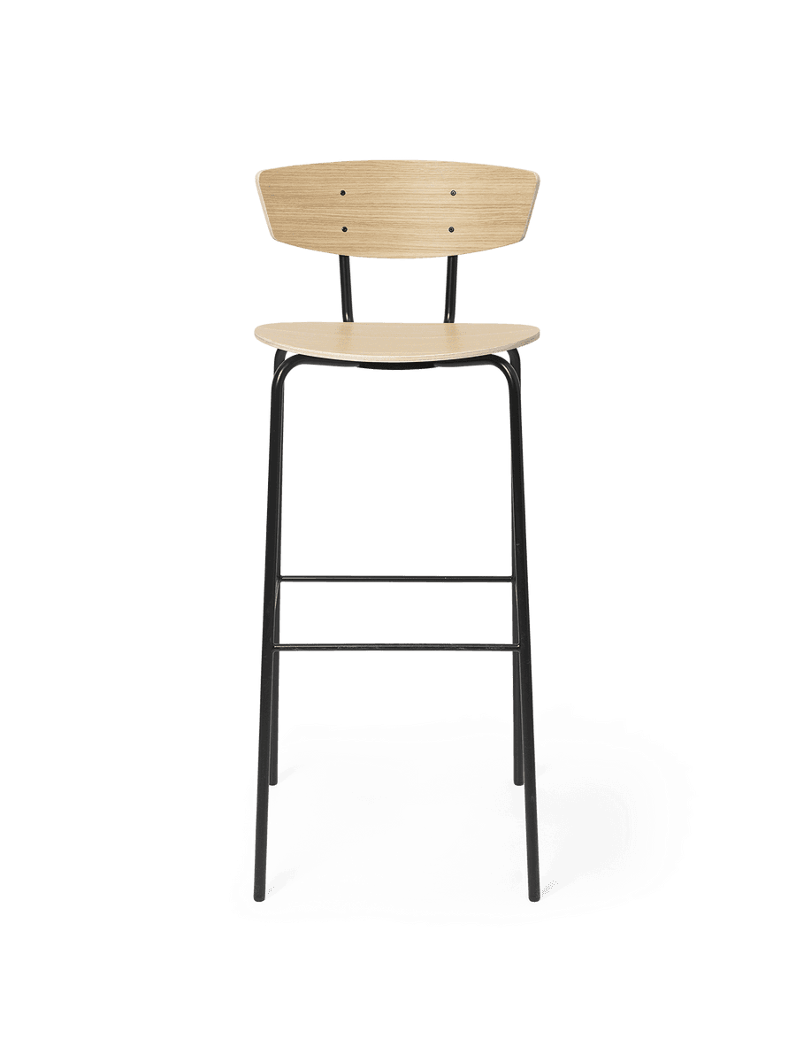 Ferm Living Herman Bar Chair - White Oiled Oak