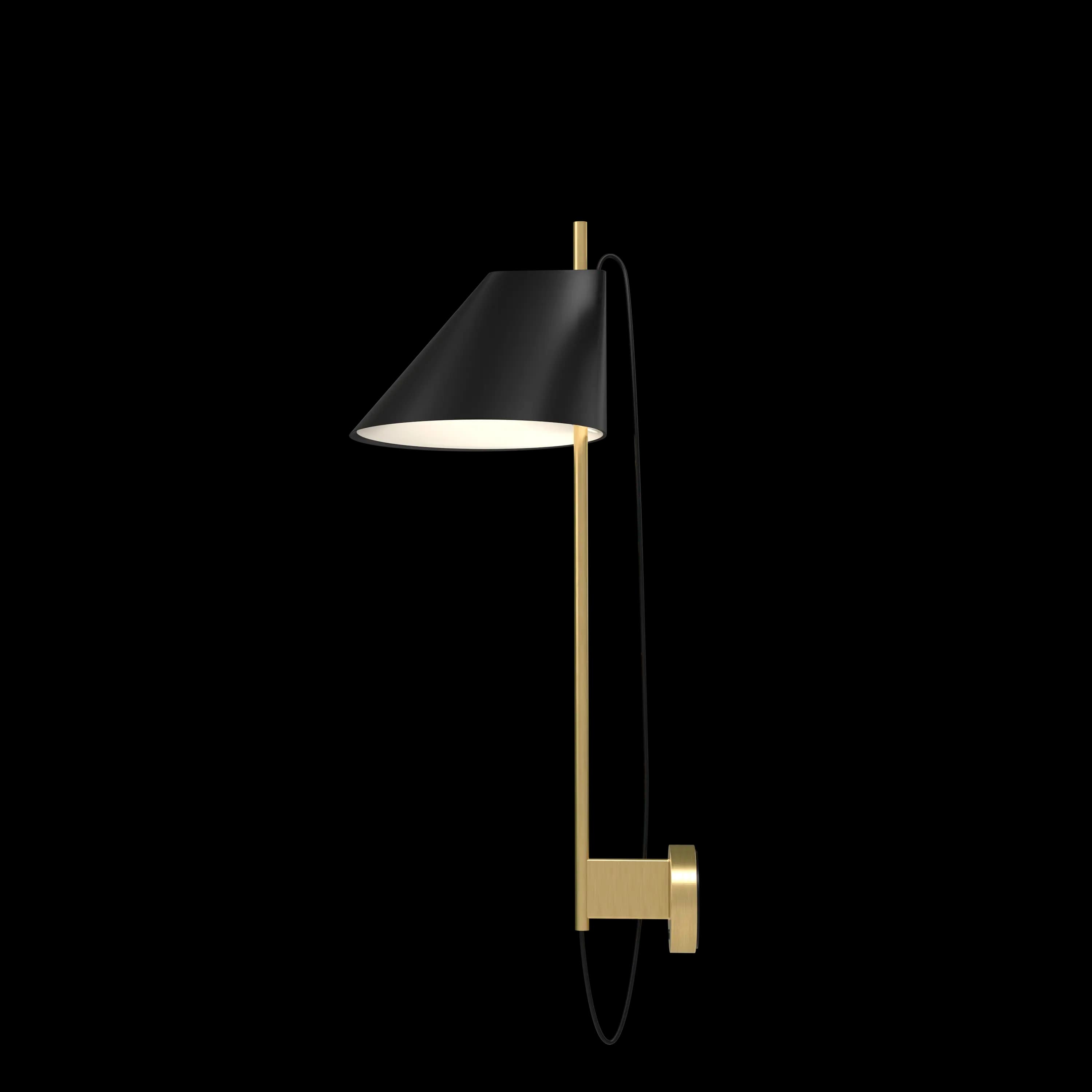 Louis Poulsen Yuh Wall Lamp Brass/black